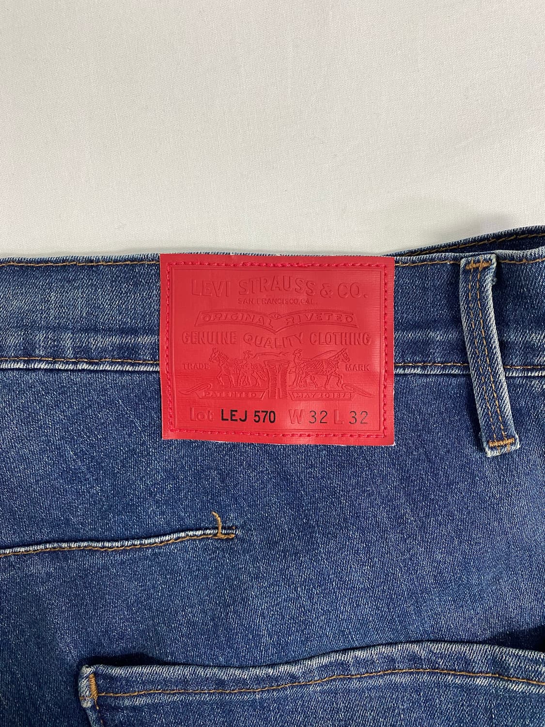 리바이스 엔지니어드 프리미엄 LEJ 570 데님 32x32 <639> 상품이미지5