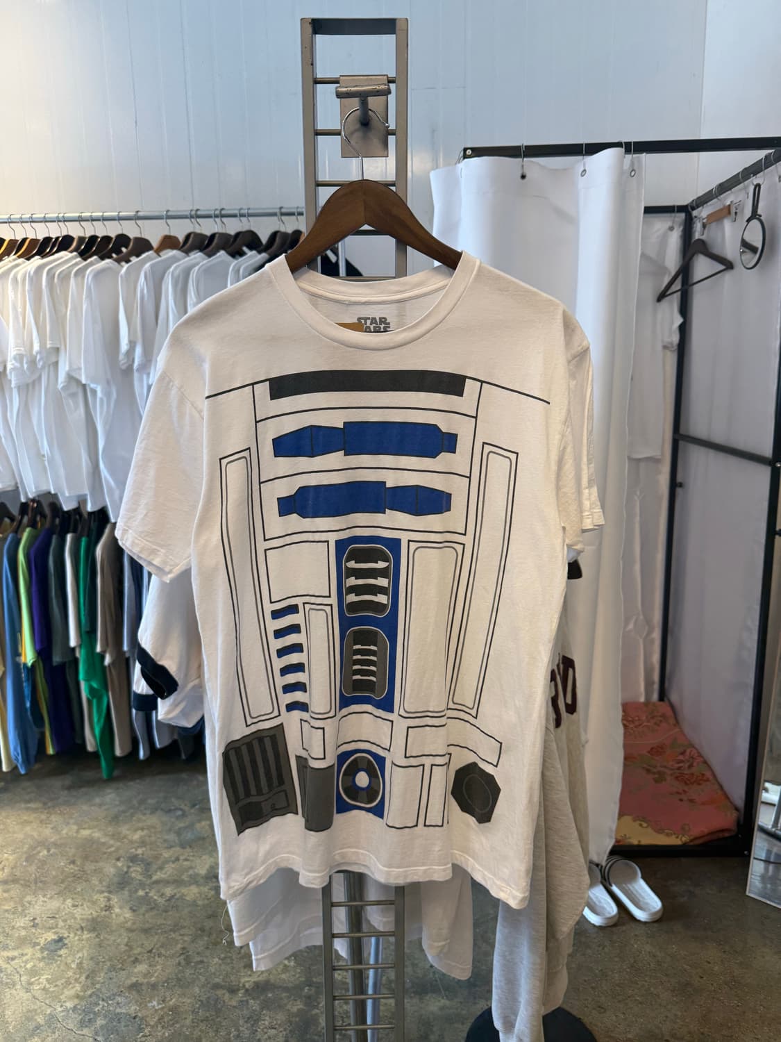 StarWars 빈티지 프린팅 반팔(라지) 상품이미지1