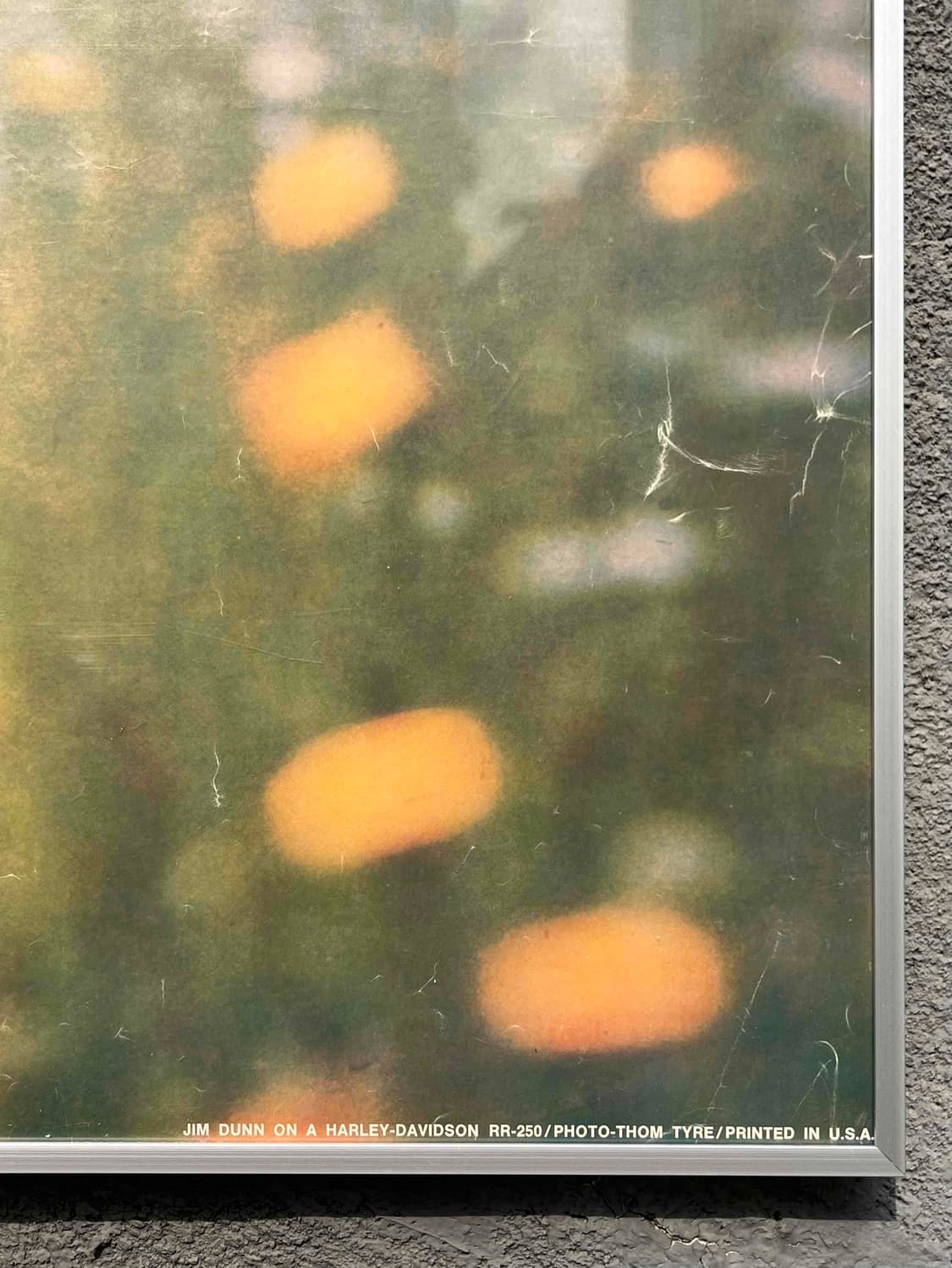 할리 데이비슨 RR250 빈티지 포스터 (액자포함) 상품이미지2