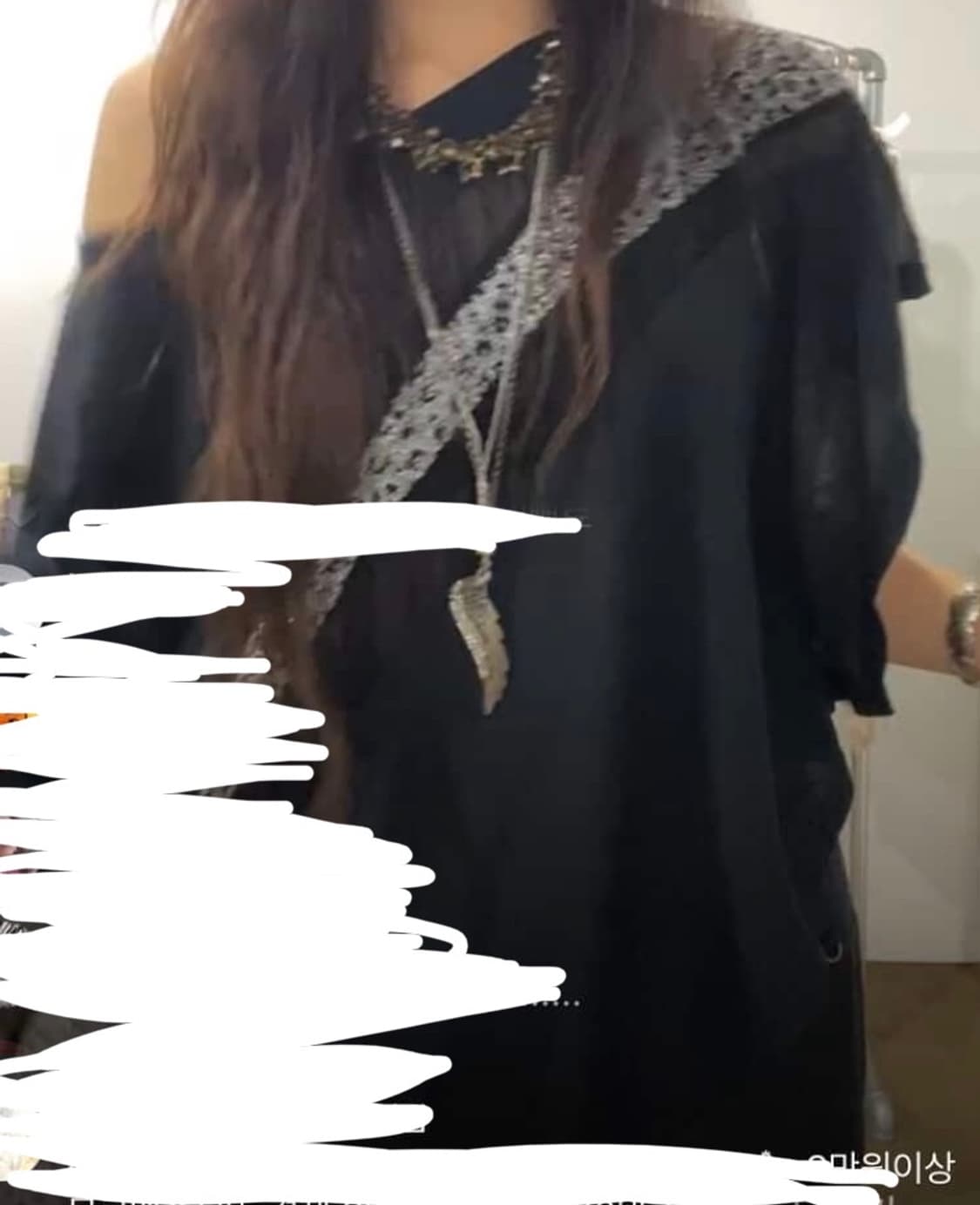 디그딥 언발란스 반팔 티셔츠 상품이미지2