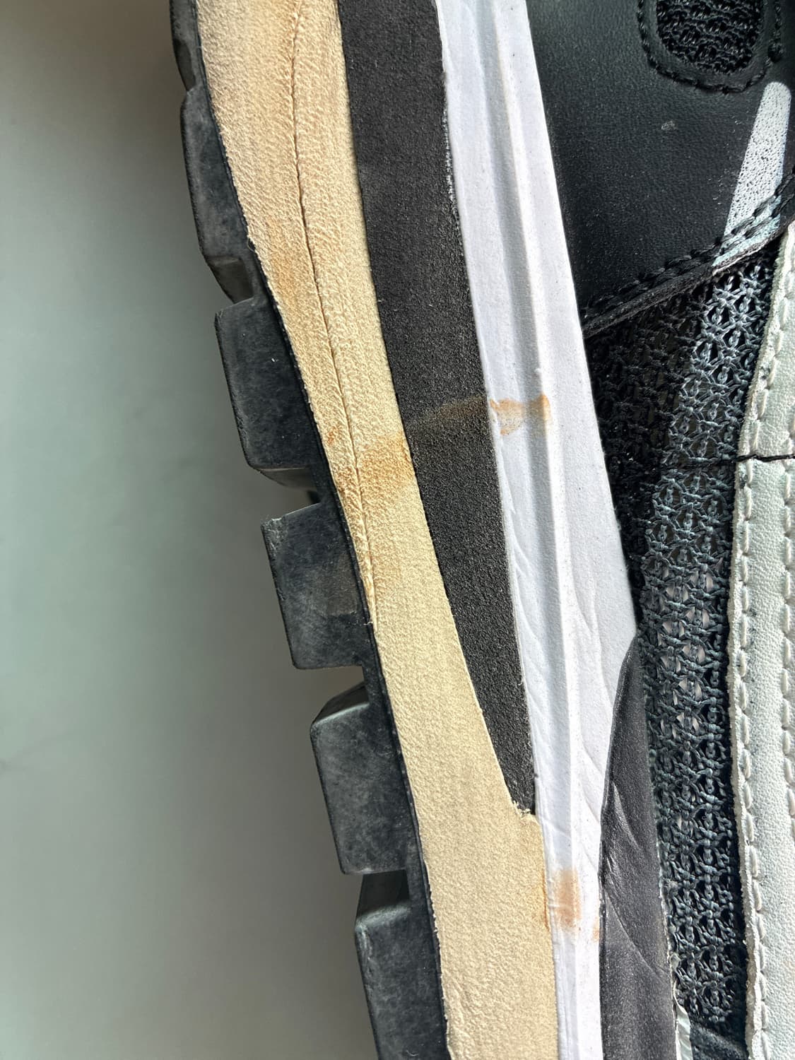 나이키 x 사카이 베이퍼와플 블랙 화이트 입니다!! 상품이미지4