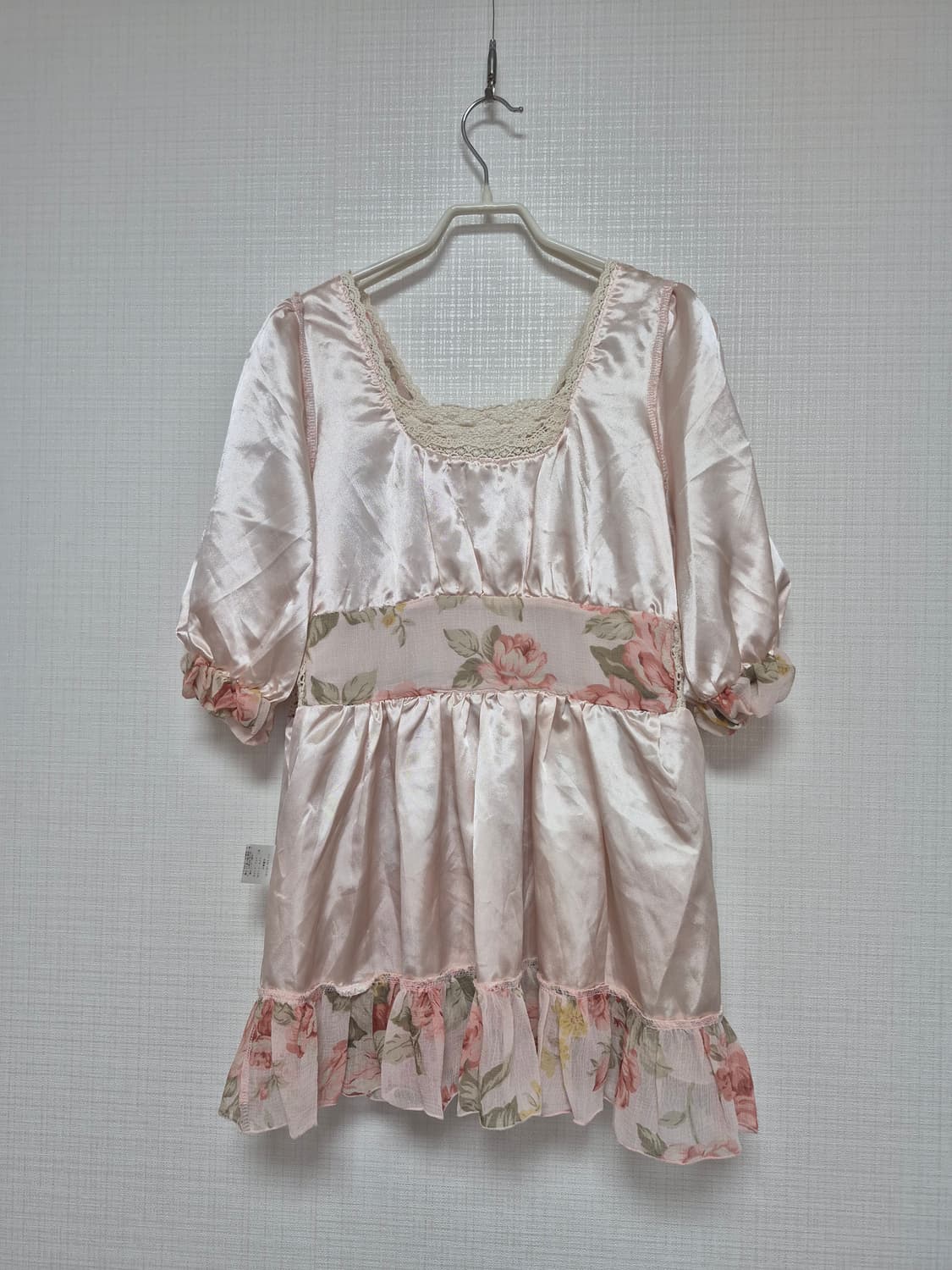 리즈리사 수선품 초고전템 히메갸루 앤틱플라워 핑크 블라우스 상품이미지10