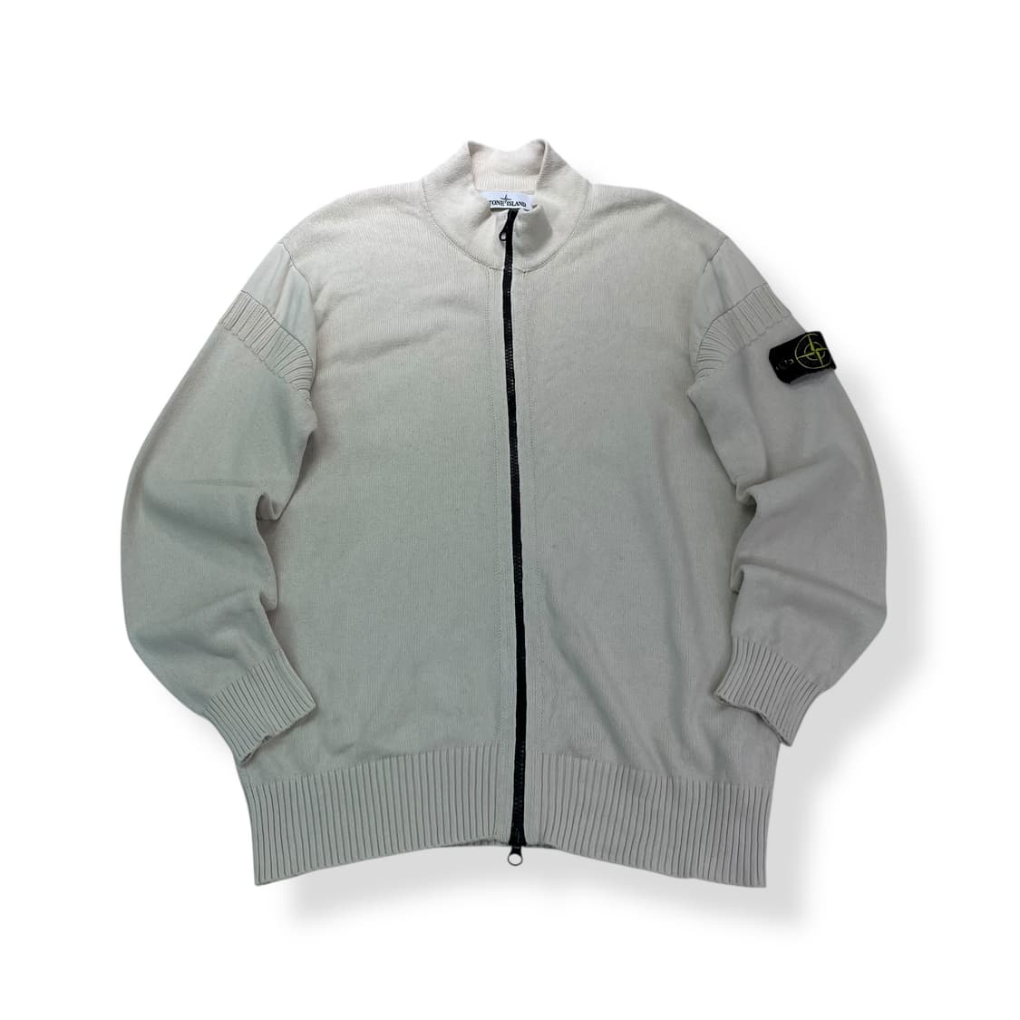 100 스톤아일랜드 20f/w 코튼 니트 집업 상품이미지1