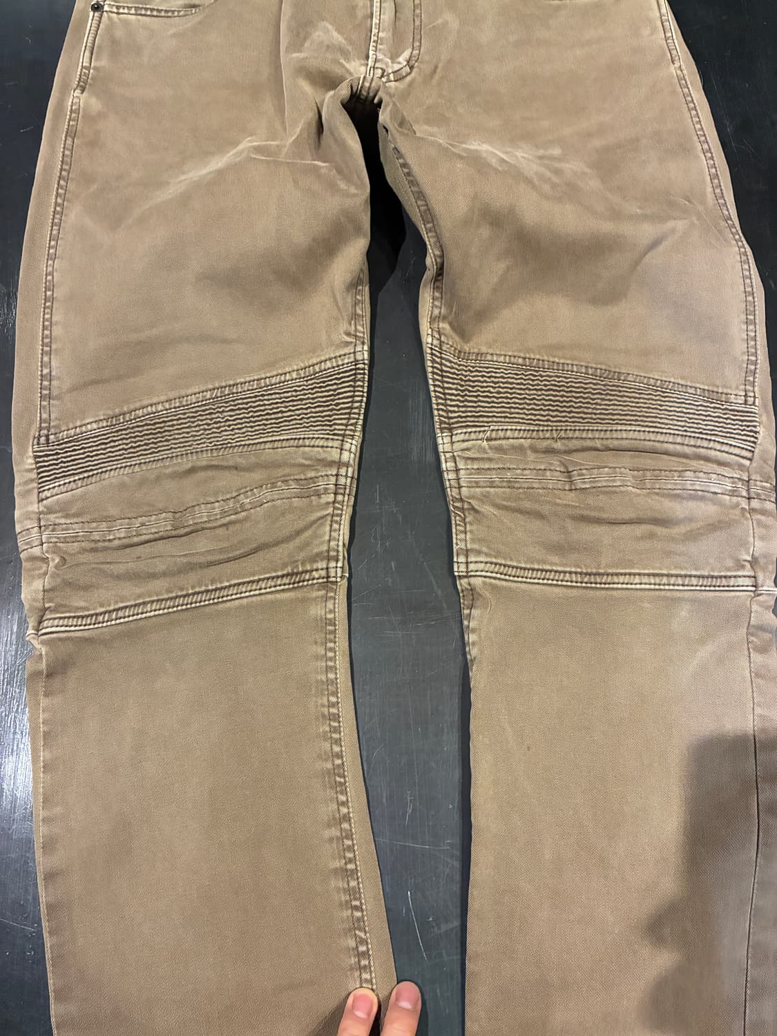 36) 폴로 코튼 바이커 팬츠 브라운 상품이미지2