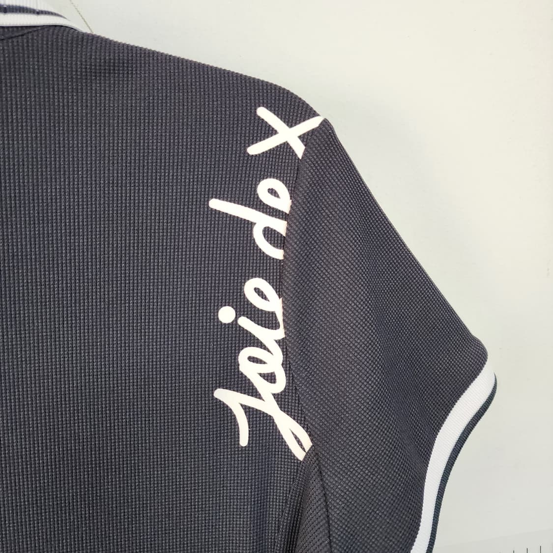 JDX 카라 반팔 플리츠 원피스 블랙 상품이미지4