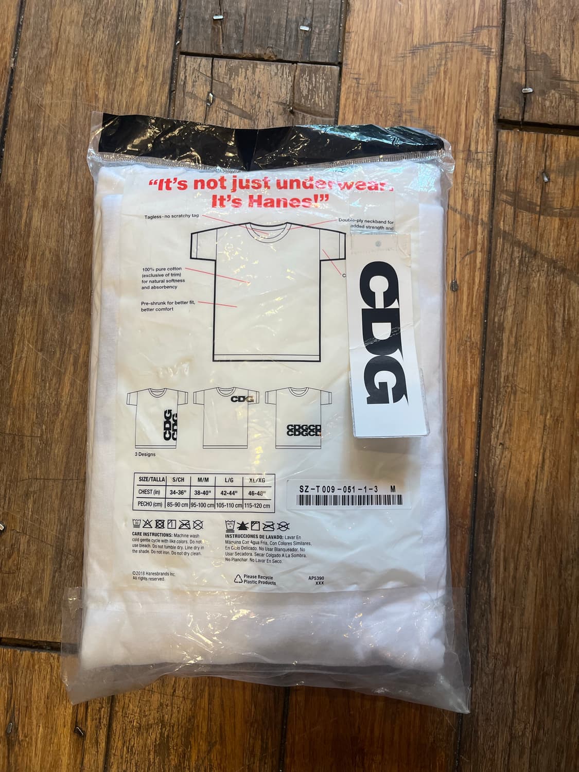 CDG HANES M 상품이미지2