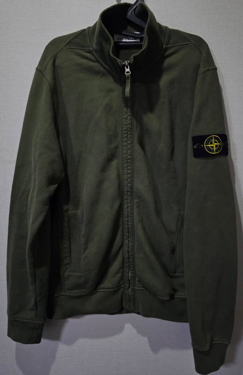 정품 스톤아일랜드 24FW 와펜 패치 집업 자켓 95/M 상품이미지1