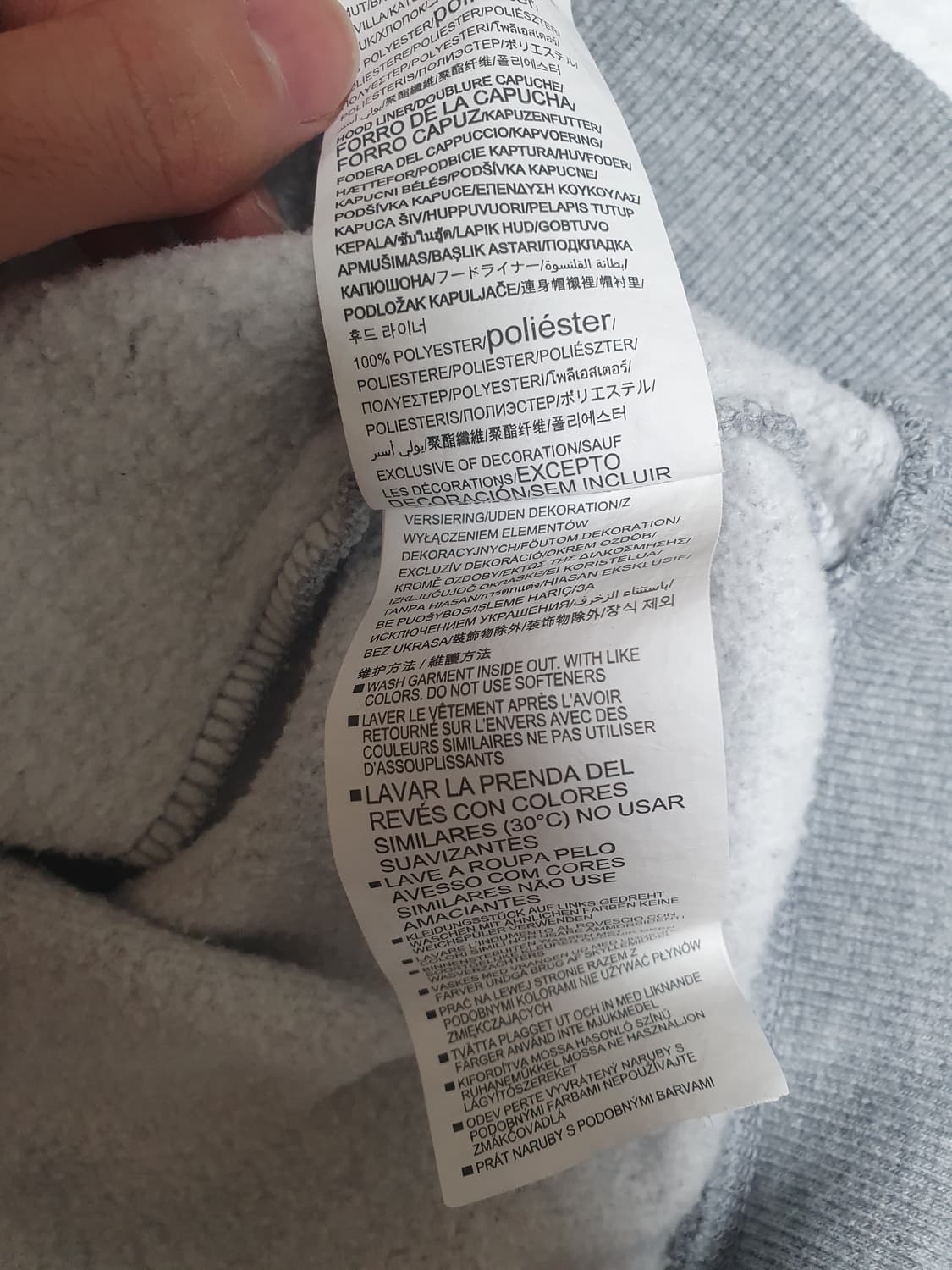 언더아머 기모 후드티 M 상품이미지4