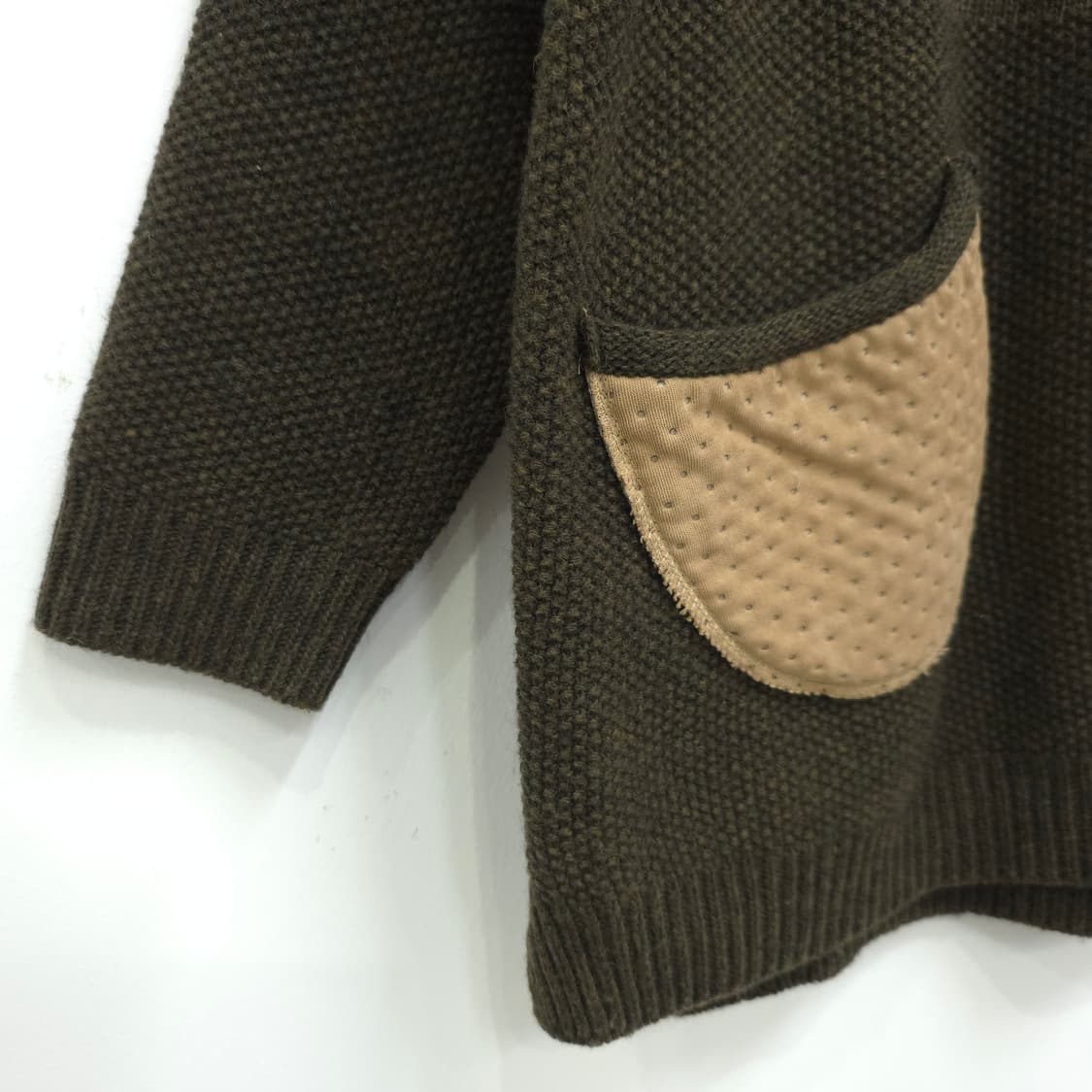 브라운 포켓 빈티지 니트 상품이미지6