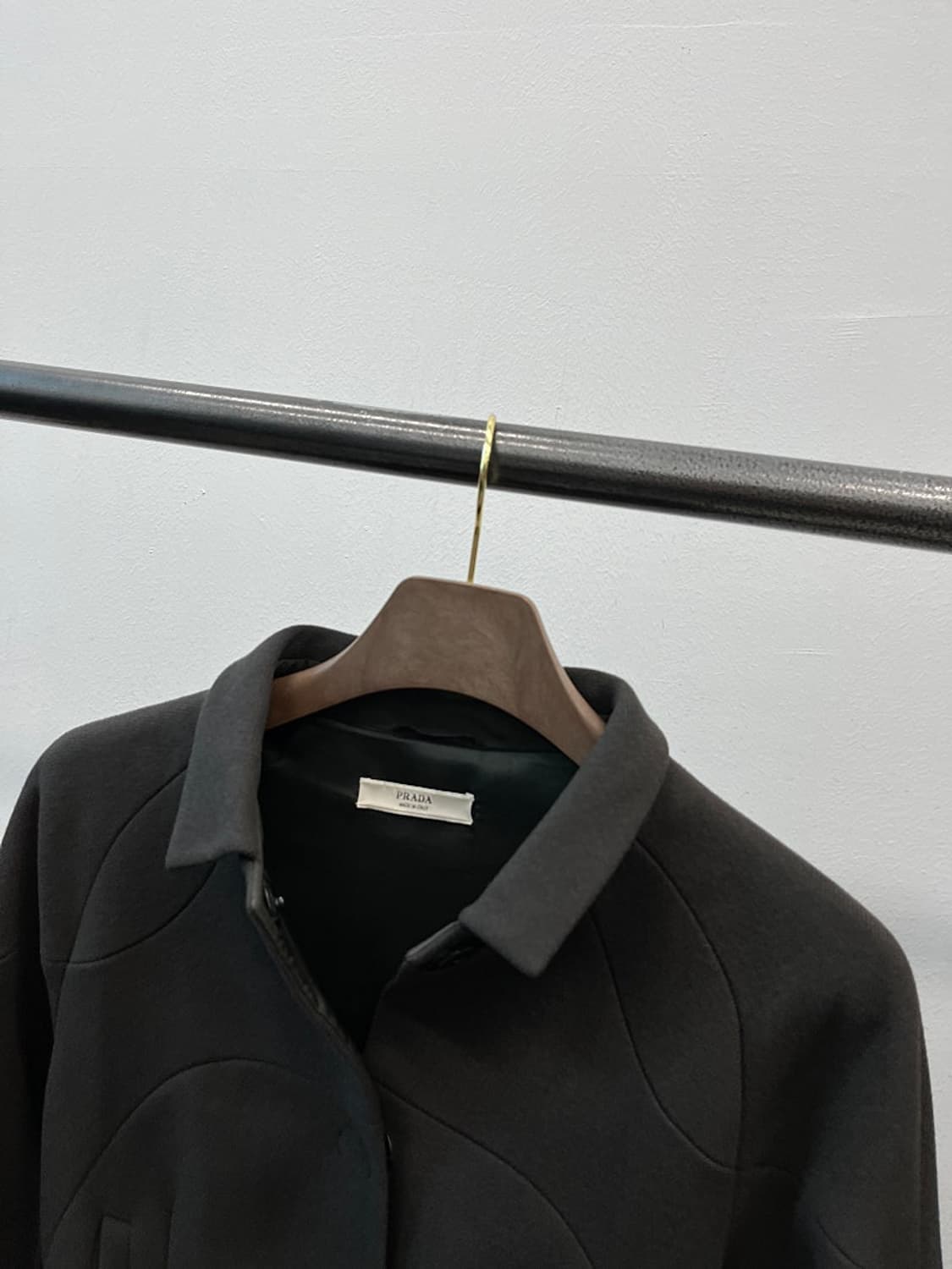 여) 프라다 벨티드 크롭 울자켓  상품이미지5