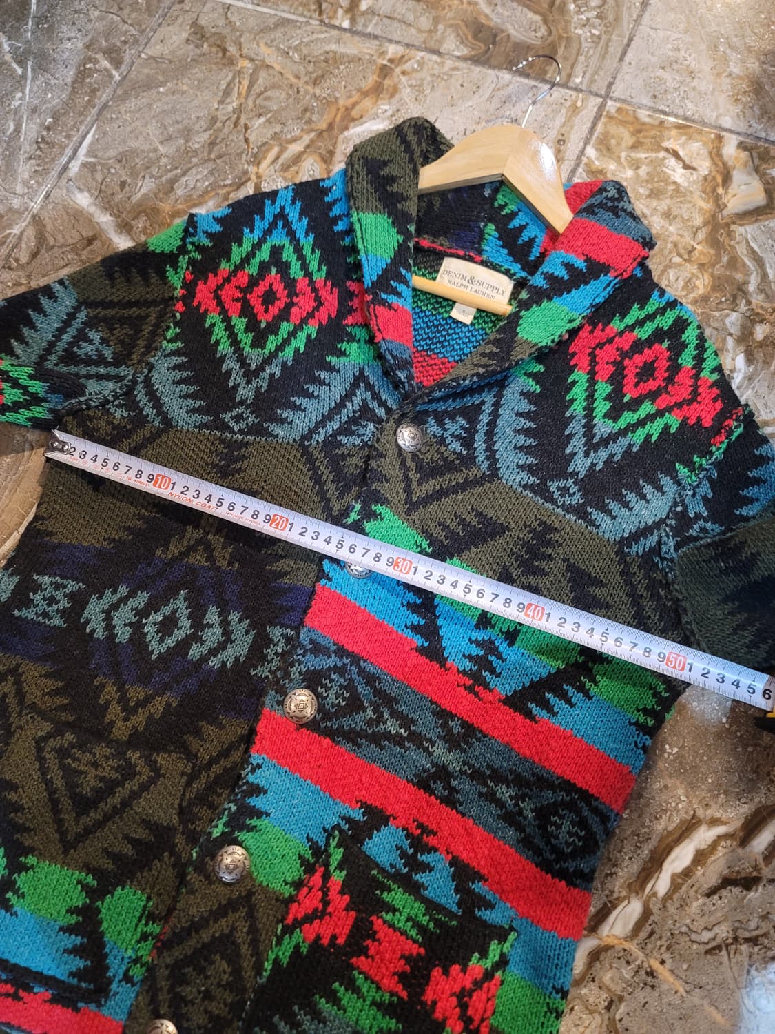 폴로 데님서플라이 나바호 숄카라 가디건  상품이미지7