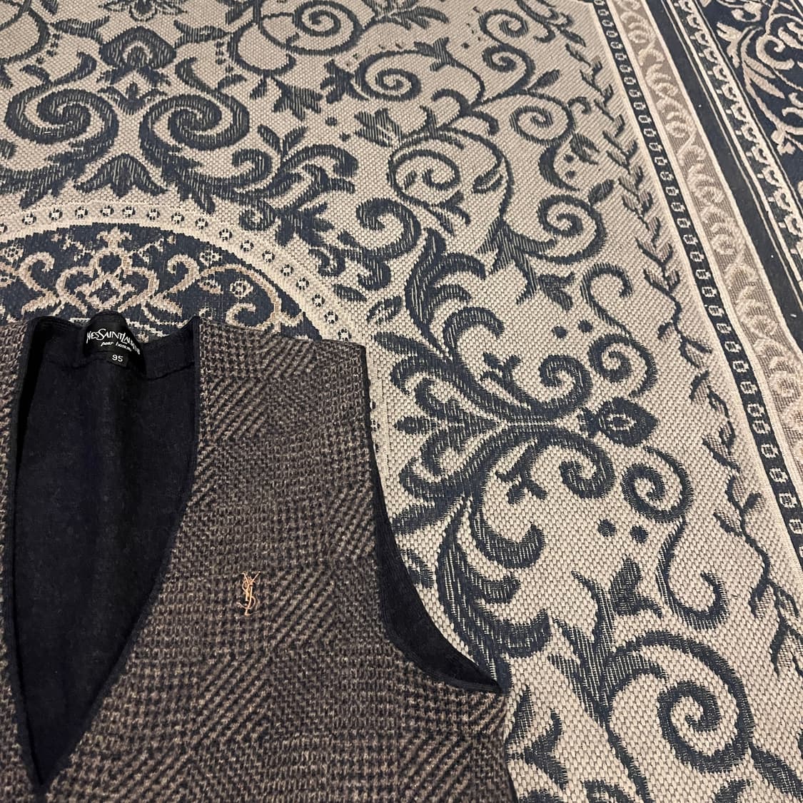 95 입생로랑 니트 조끼/W2589 상품이미지2