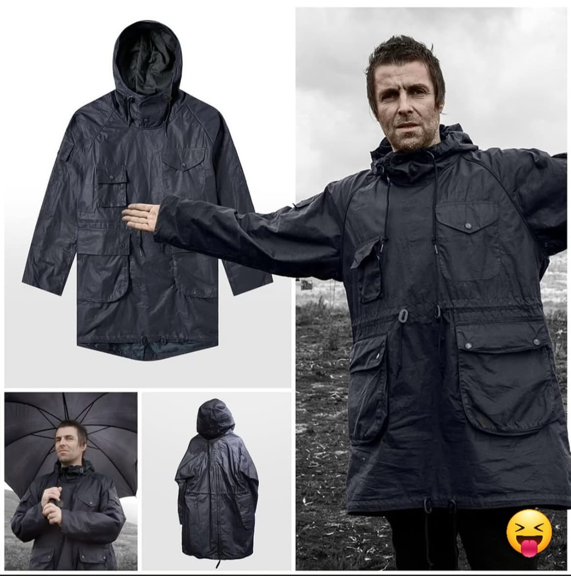 ♤필독♤ 바버 x 엔지니어드가먼츠 왁스 사파리 자켓 상품이미지1