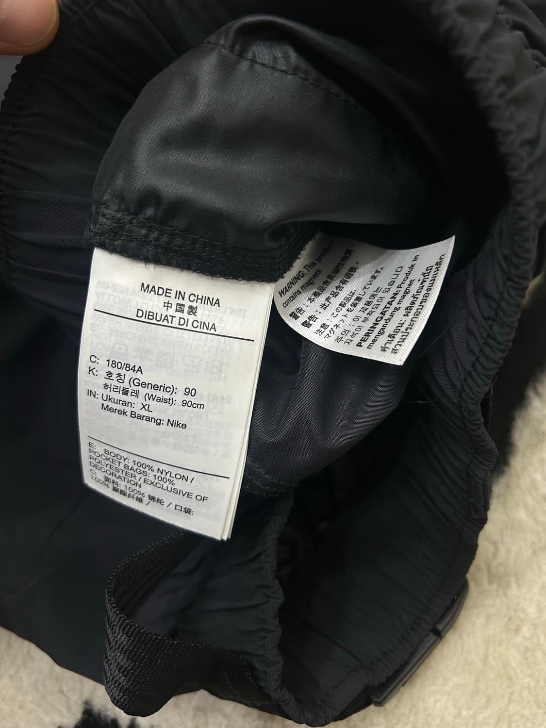 [XL]나이키 테크팩 카고 우븐 반바지/블랙 상품이미지7