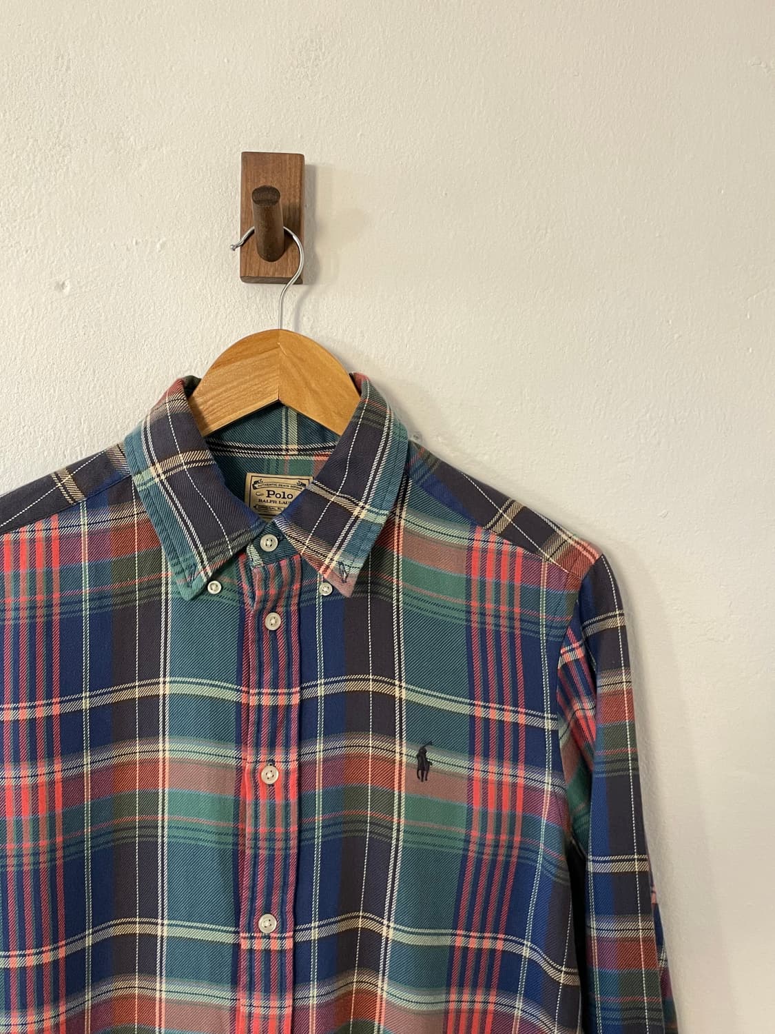 폴로 어센틱 체크 셔츠  상품이미지2