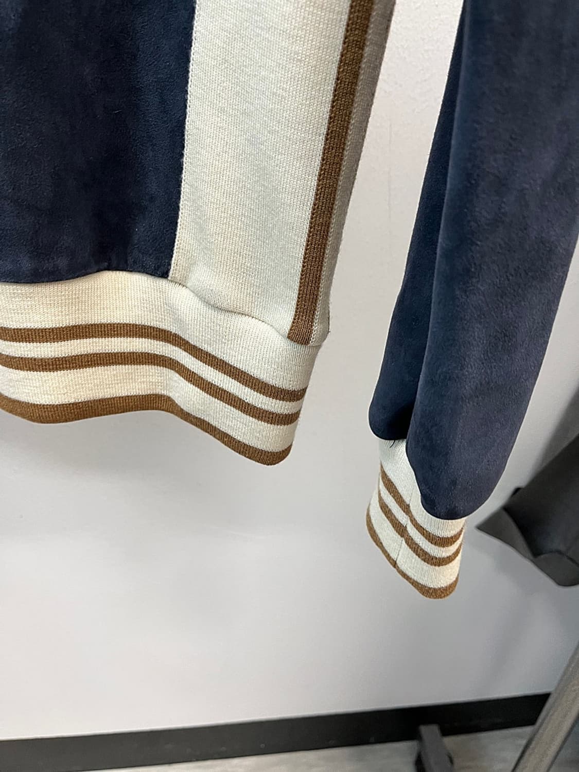 여) 사이 컬렉션 레더 스웨이드 자켓  상품이미지4