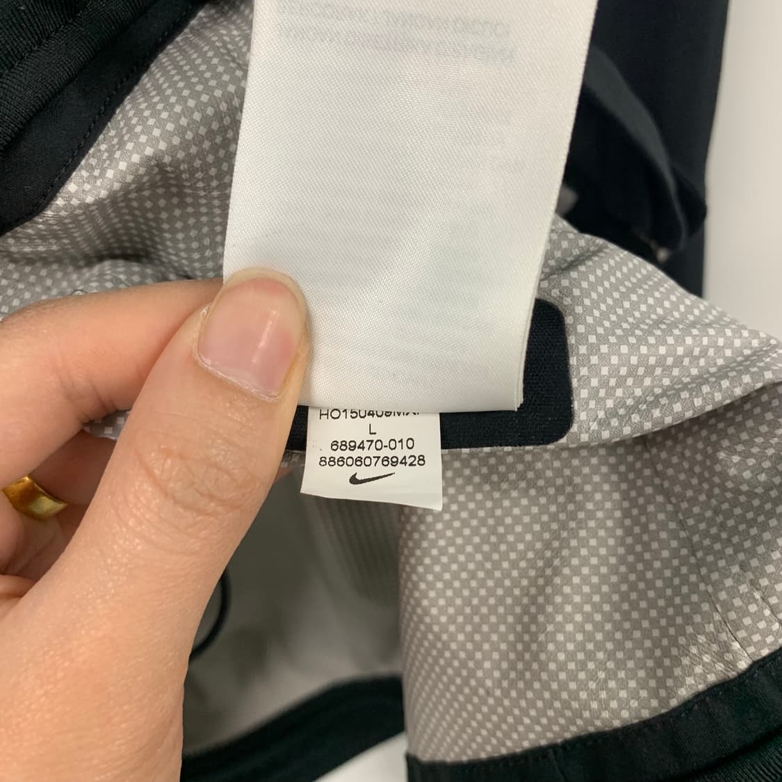 나이키 러닝 블랙 바람막이 자켓  상품이미지7