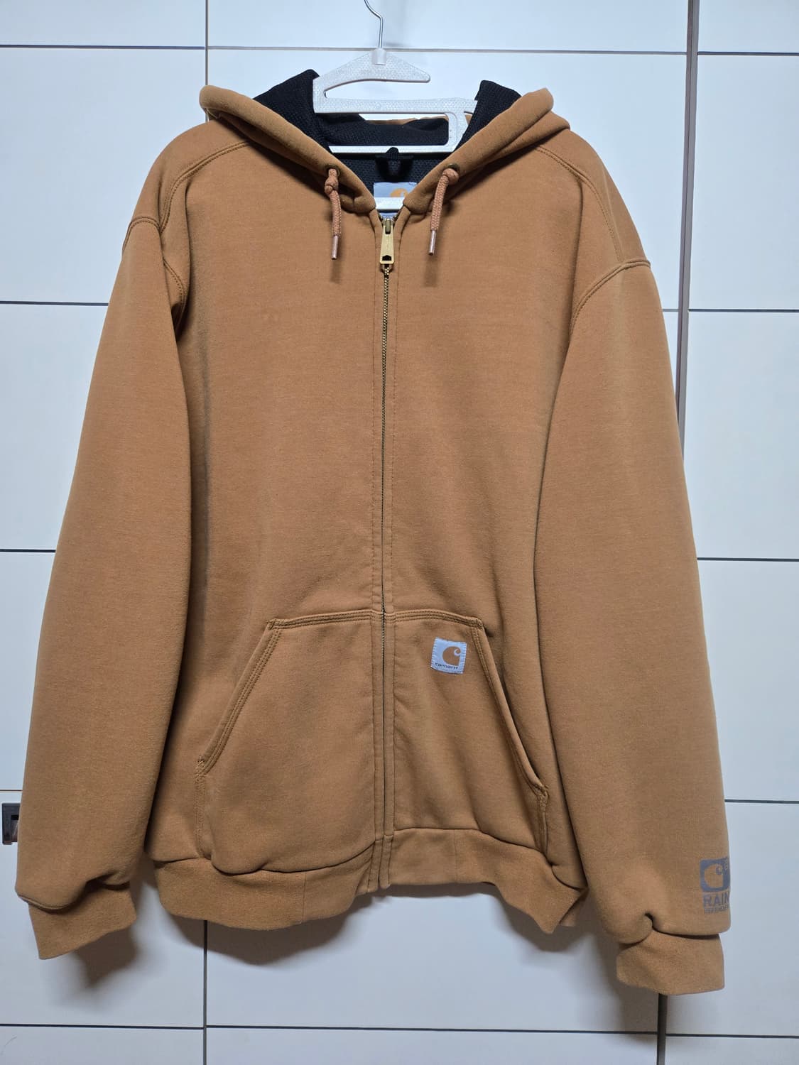 칼하트 써멀 브라운 후드집업 상품이미지1