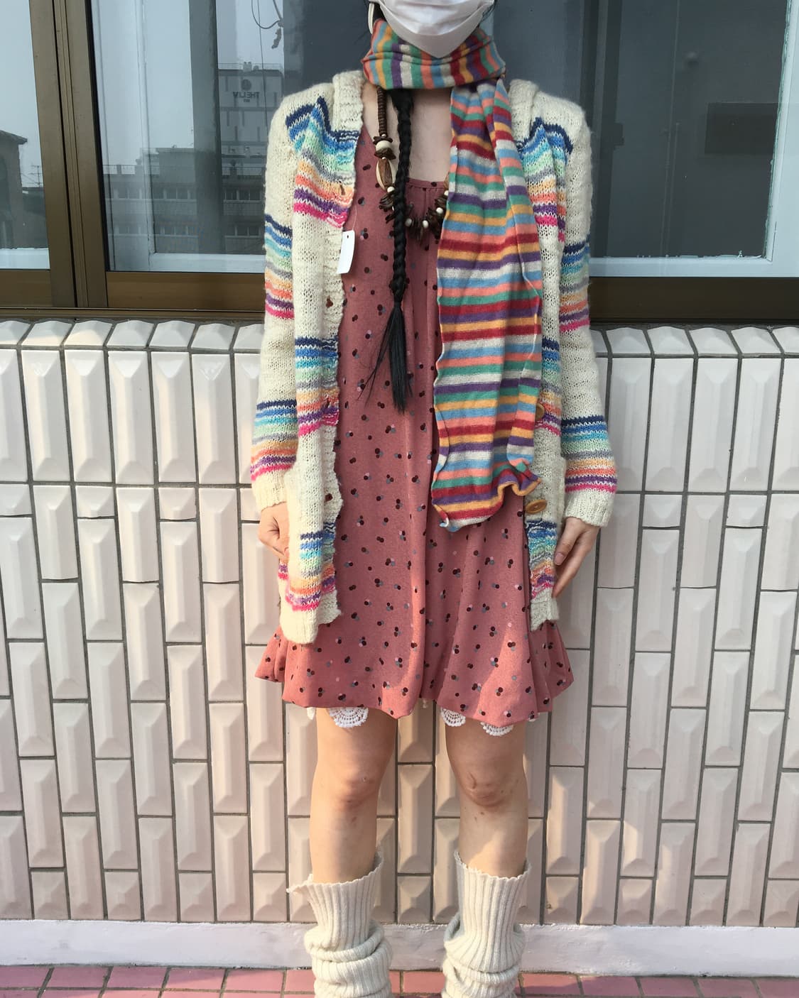 Pattern sleeveless onepiece 상품이미지1