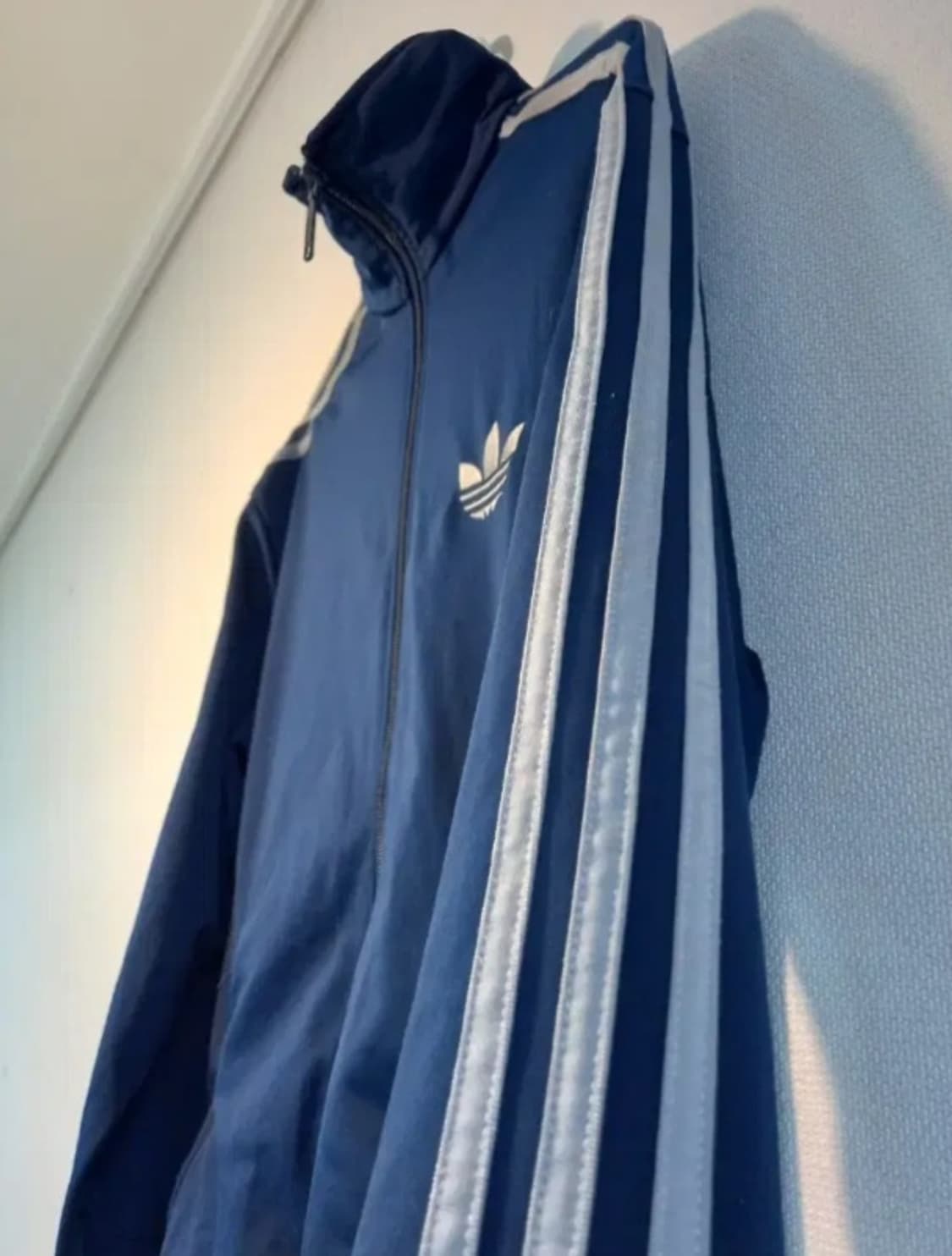 아다다스 파이어버드 네이비 실버 트랙탑 저지 져지집업 95 상품이미지2