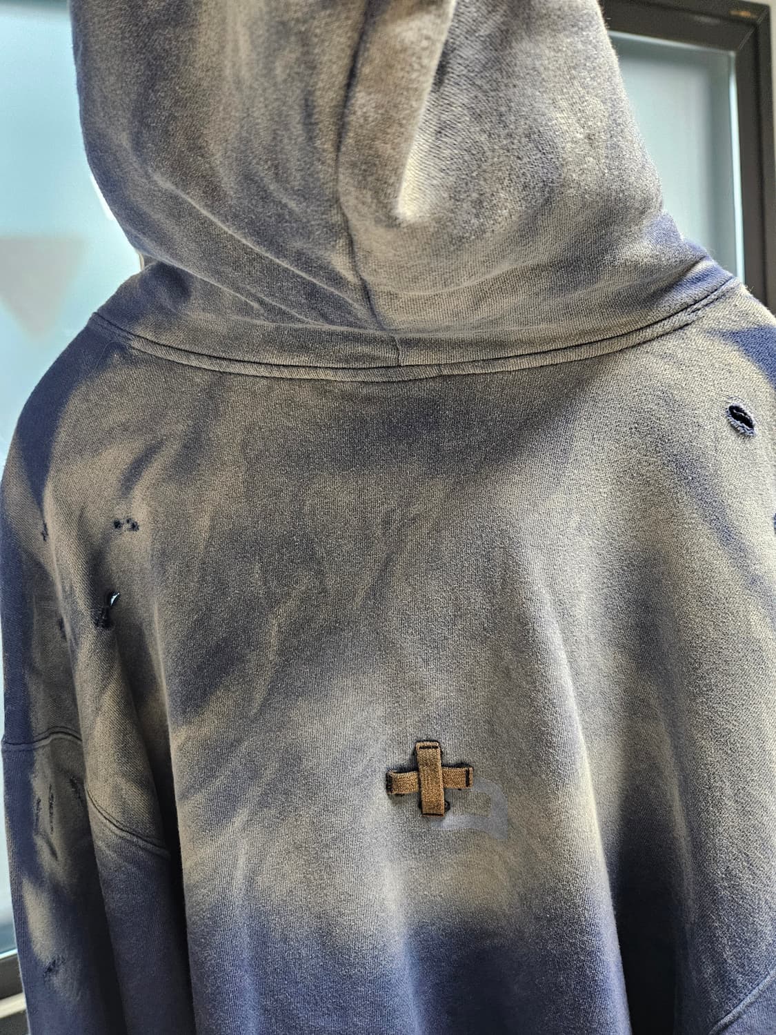 TILLDAWN 아트 후드 네이비 상품이미지6