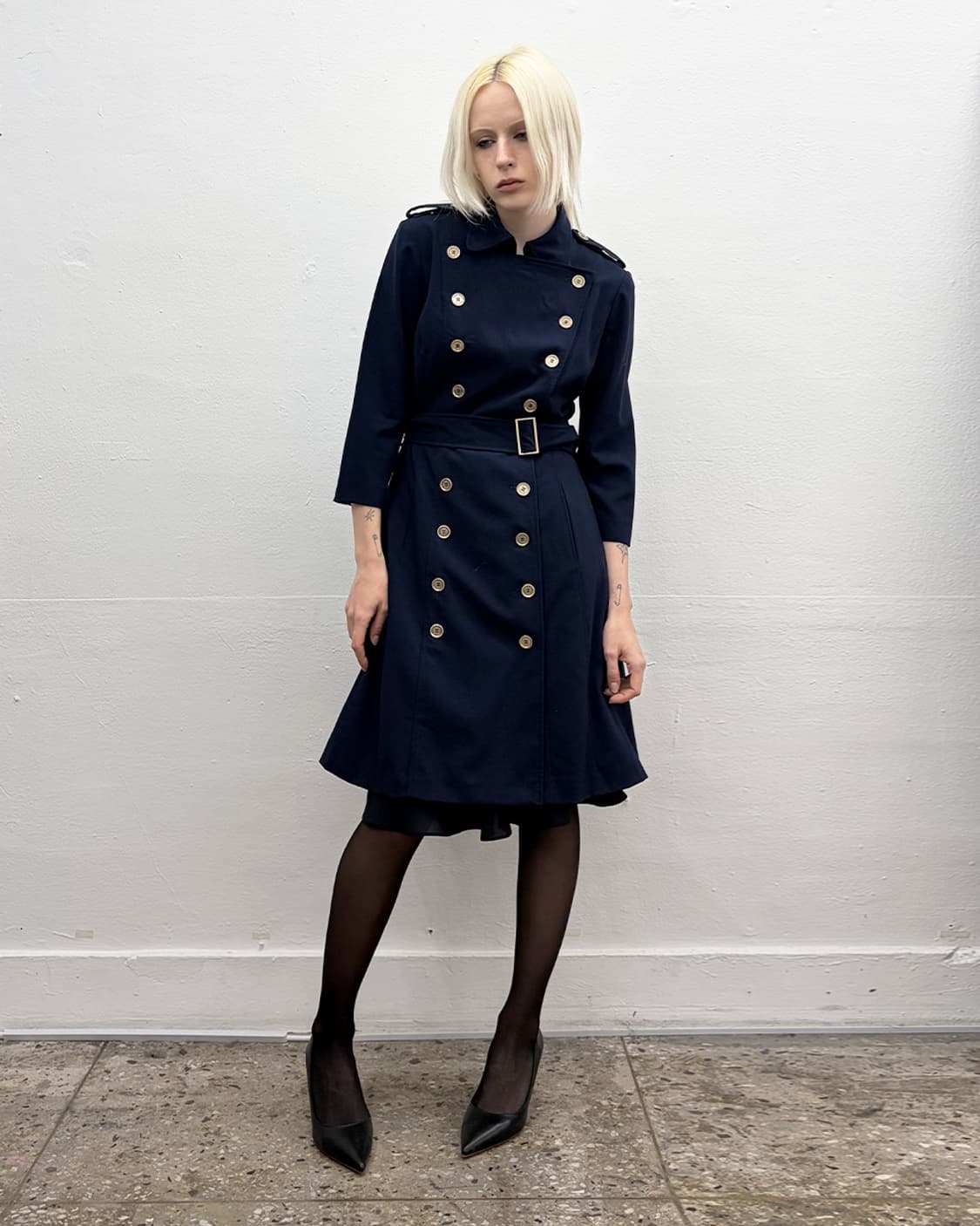 캘빈 클라인 더블 코트 상품이미지6