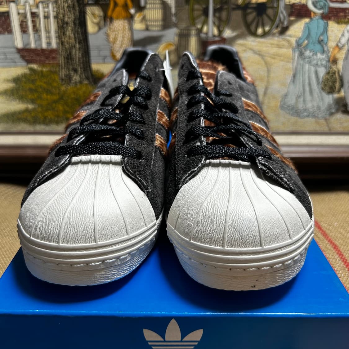 새상품 아디다스 슈퍼스타 80s 지라프 (Q21903) 상품이미지2