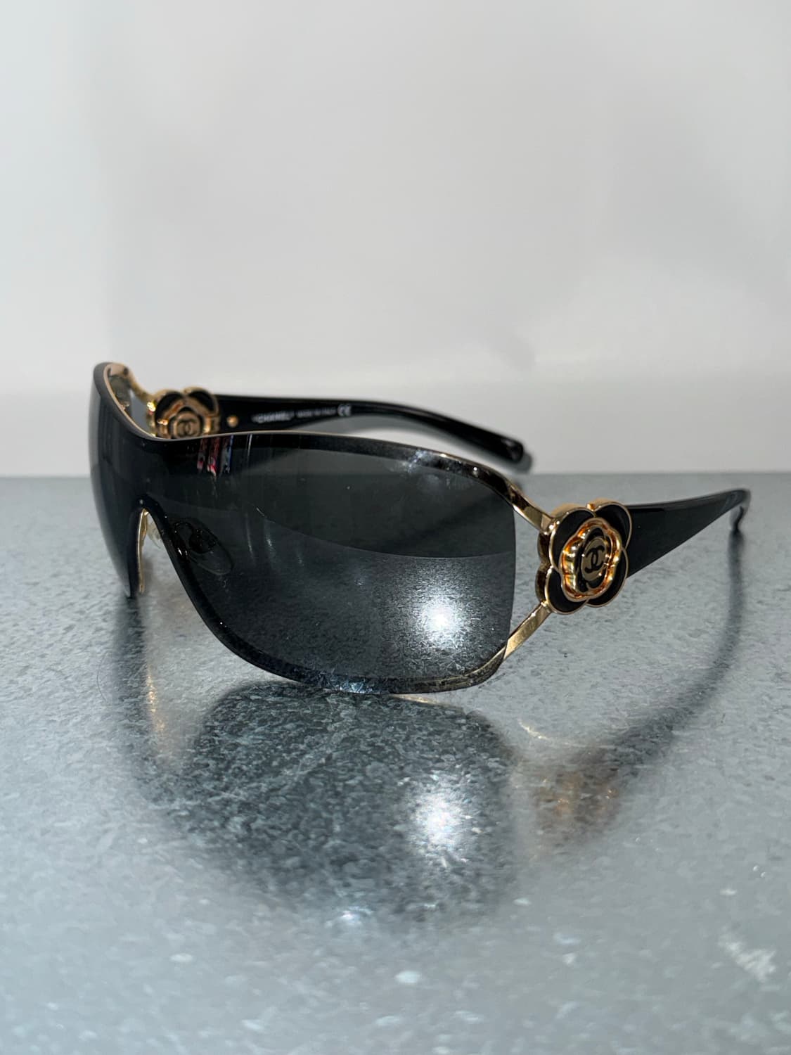 샤넬 사이드 로고 카멜리아 고글 선글라스 상품이미지10