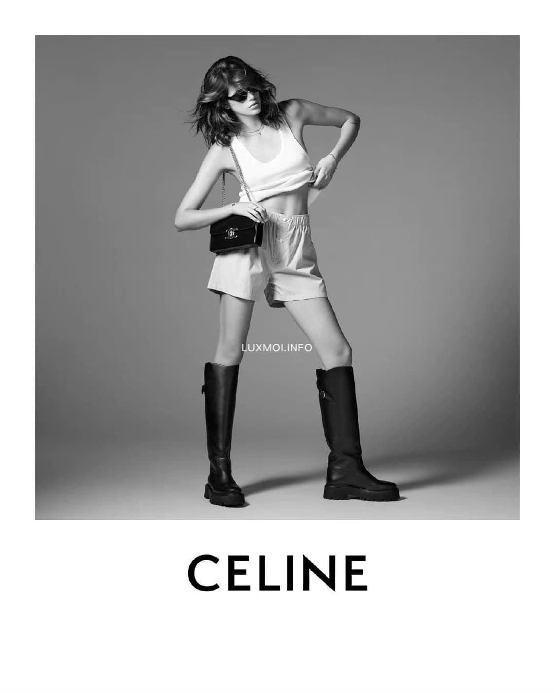 Celine 트리옹프 체인 박스백 상품이미지8