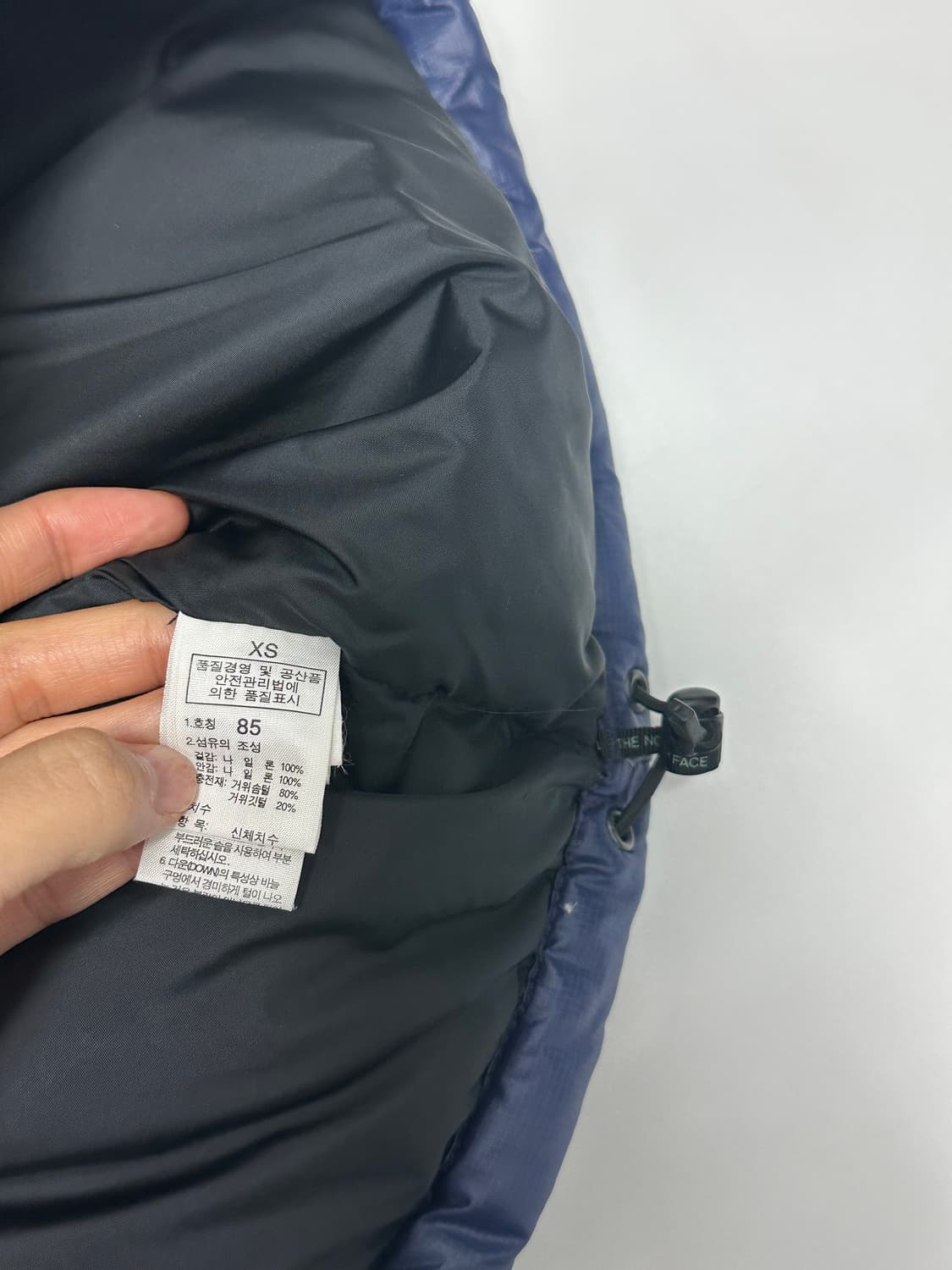 노스페이스 눕시 700 구스다운 패딩 조끼 상품이미지9