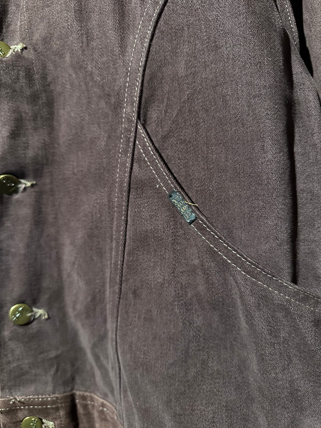 70s USA LEE Moleskin Western Jacket 상품이미지3