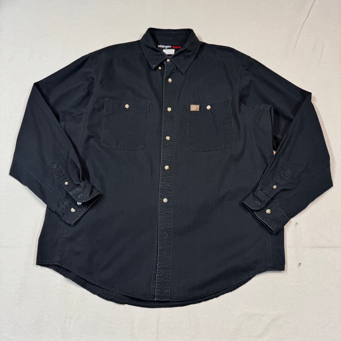 XL) Wrangler 랭글러 투포켓 워크웨어 코튼 셔츠 W13 상품이미지1