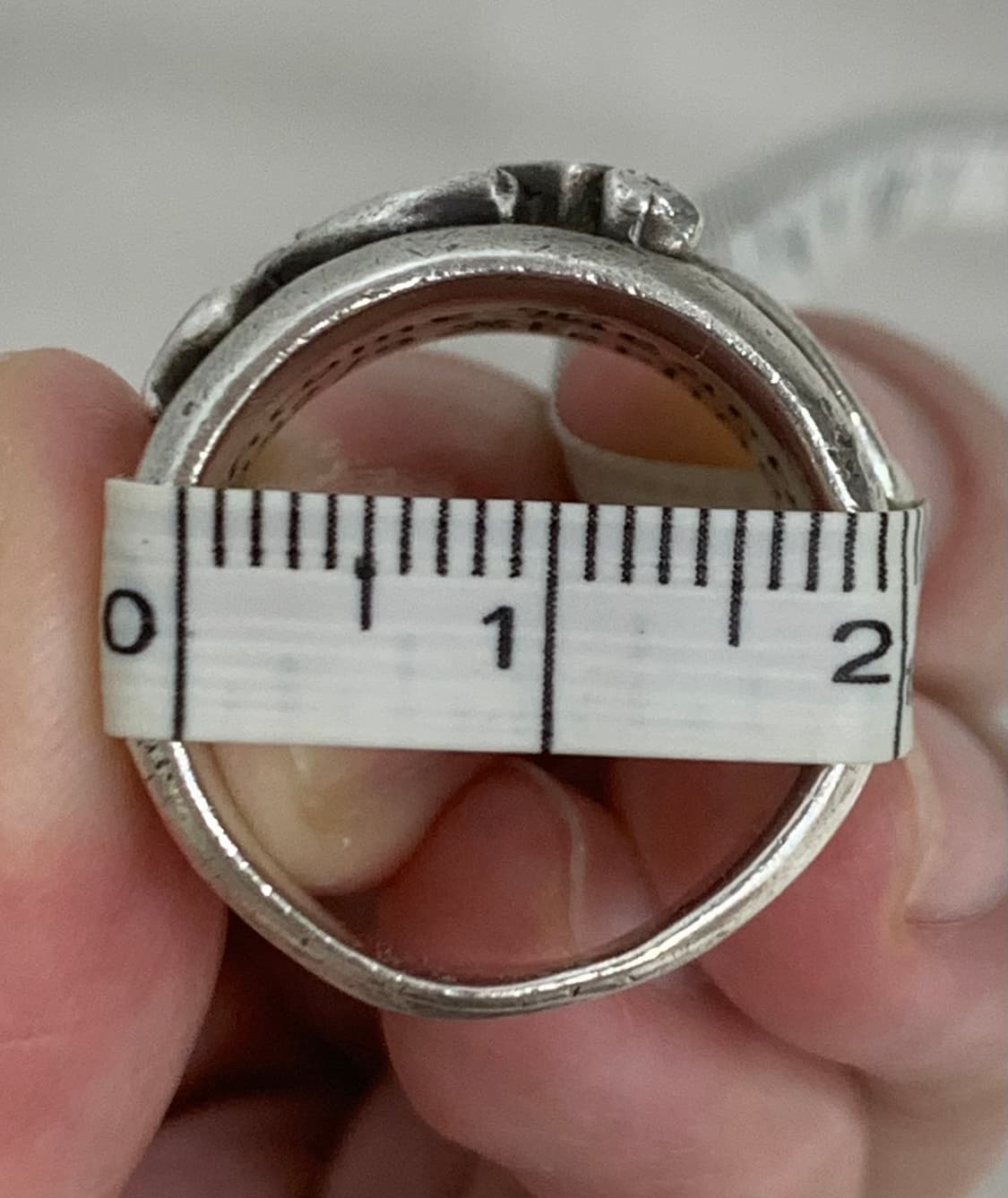 [국내 17호] 크롬하츠 대거링 실버 은 반지 상품이미지9