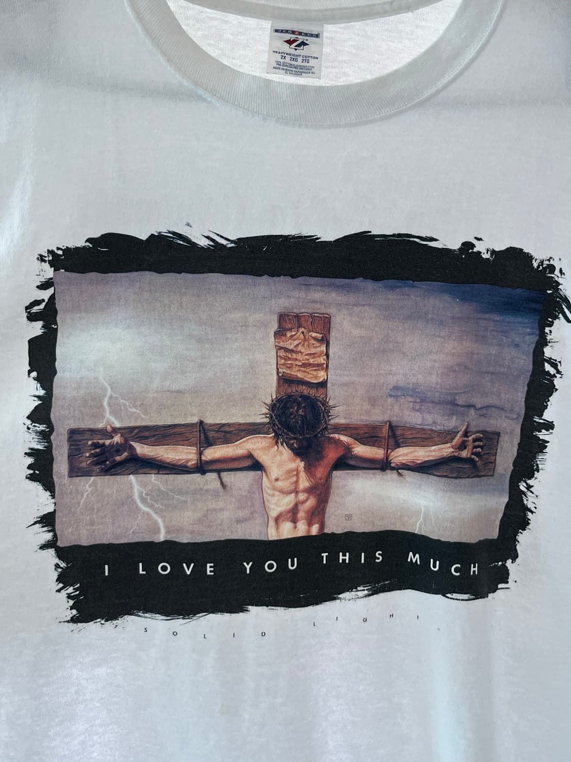 90s 빈티지 지저스 티셔츠 jesus tee 상품이미지1