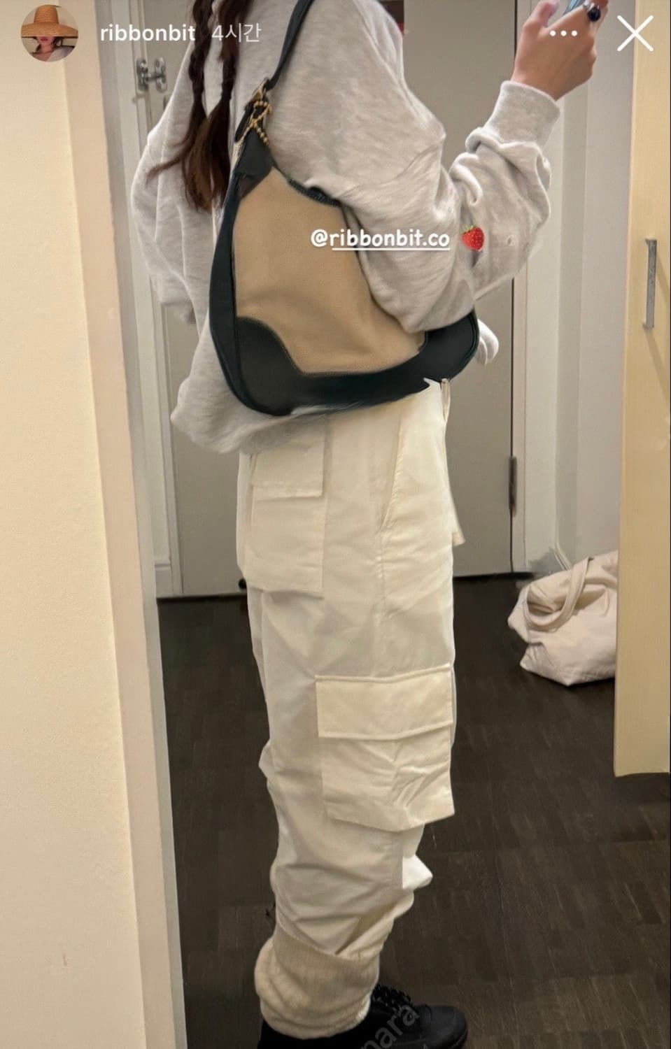 리본빛 tallos padded pocket pants 상품이미지2