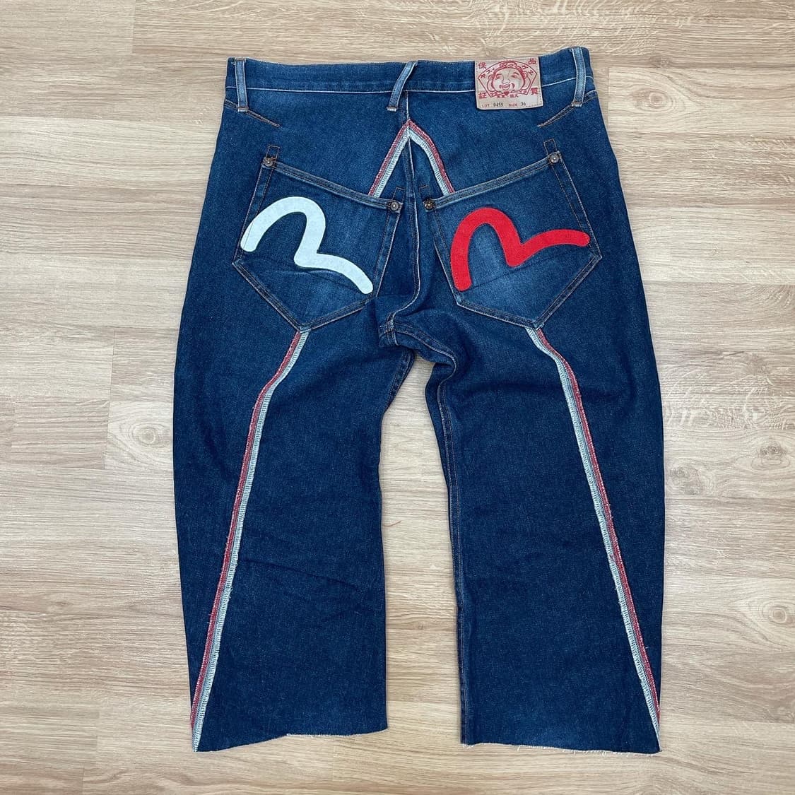 Evisu 와이드 데님 팬츠 (36) 상품이미지1