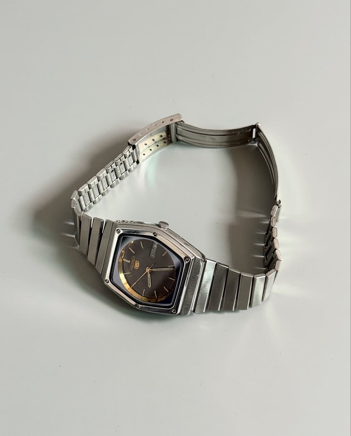 vintage SEIKO 5 Automatic metal watch 상품이미지3
