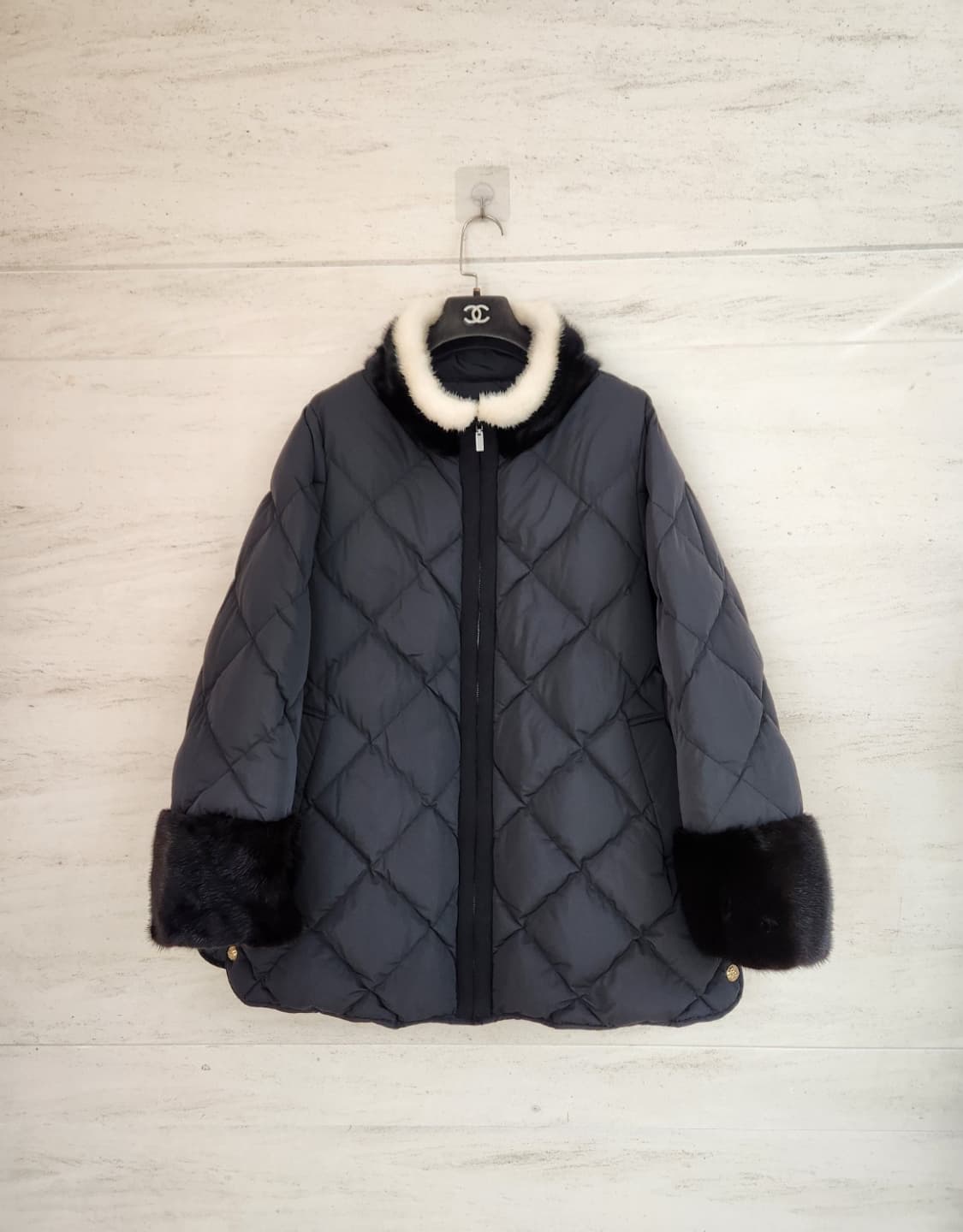 아이잗컬렉션 밍크스트리밍 구스다운 퀼팅 패딩 (최고가의 패딩) 상품이미지8