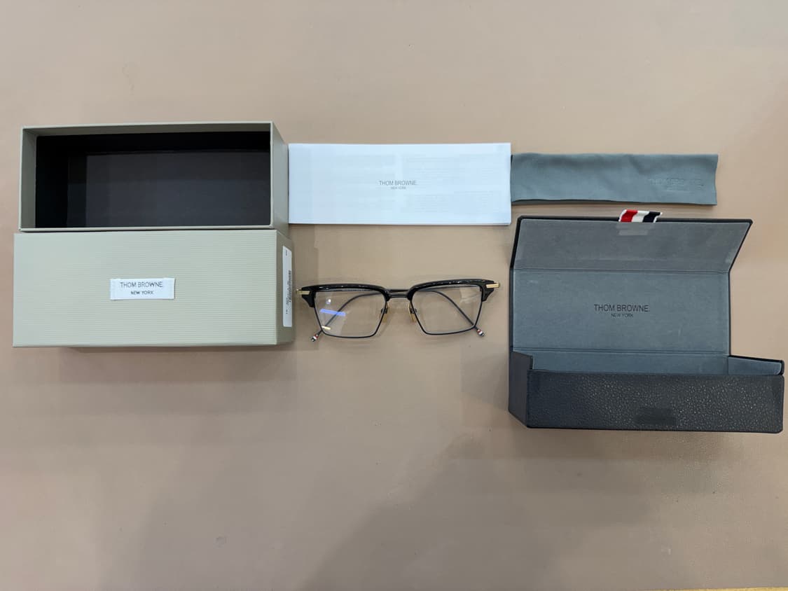 톰브라운 안경 tbx422 a 02 블랙 신품 실착x 상품이미지1