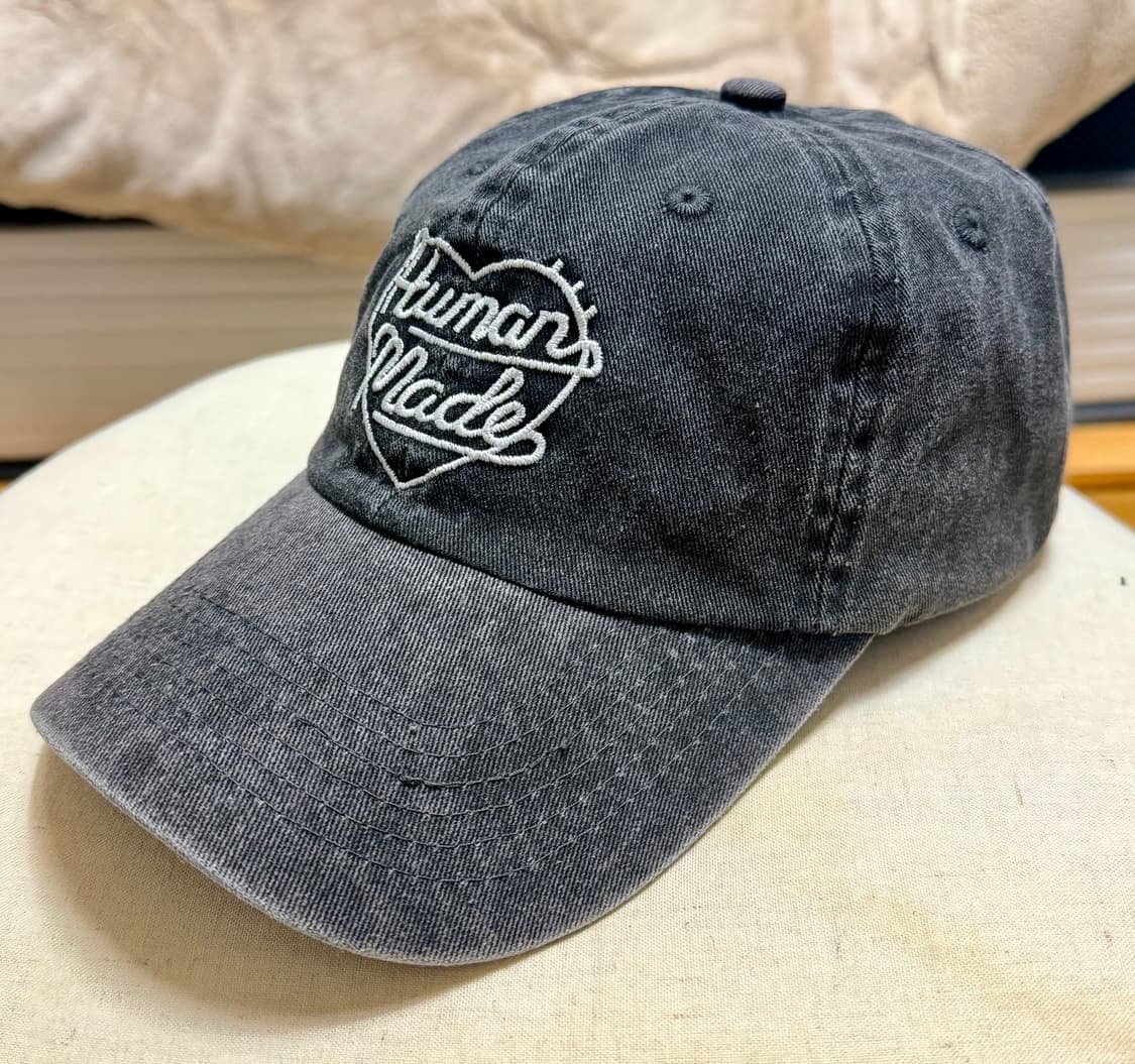 휴먼메이드 블랙 데님 6패널 볼캡 상품이미지1