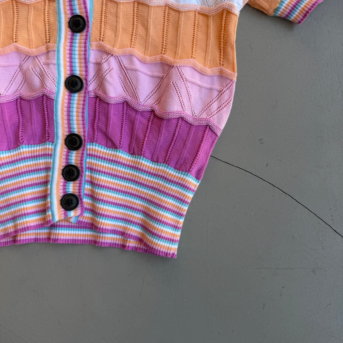 비비안 웨스트우드 베아 레인보우 가디건 상품이미지3