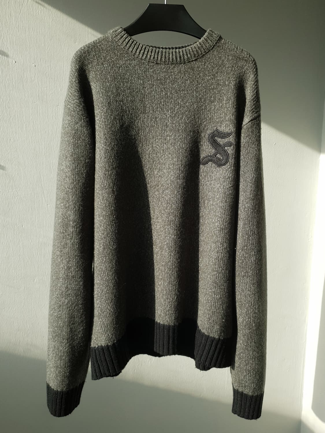 90s Stussy old english knit 상품이미지2