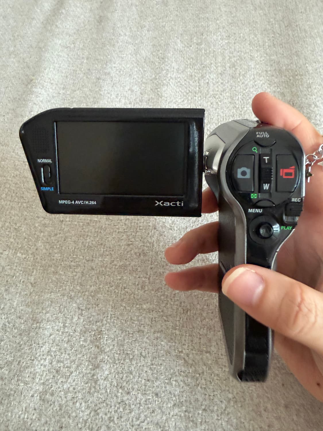 산요 작티 빈티지카메라 VPC-HD700 실버 s급 (작례 있음) 상품이미지7