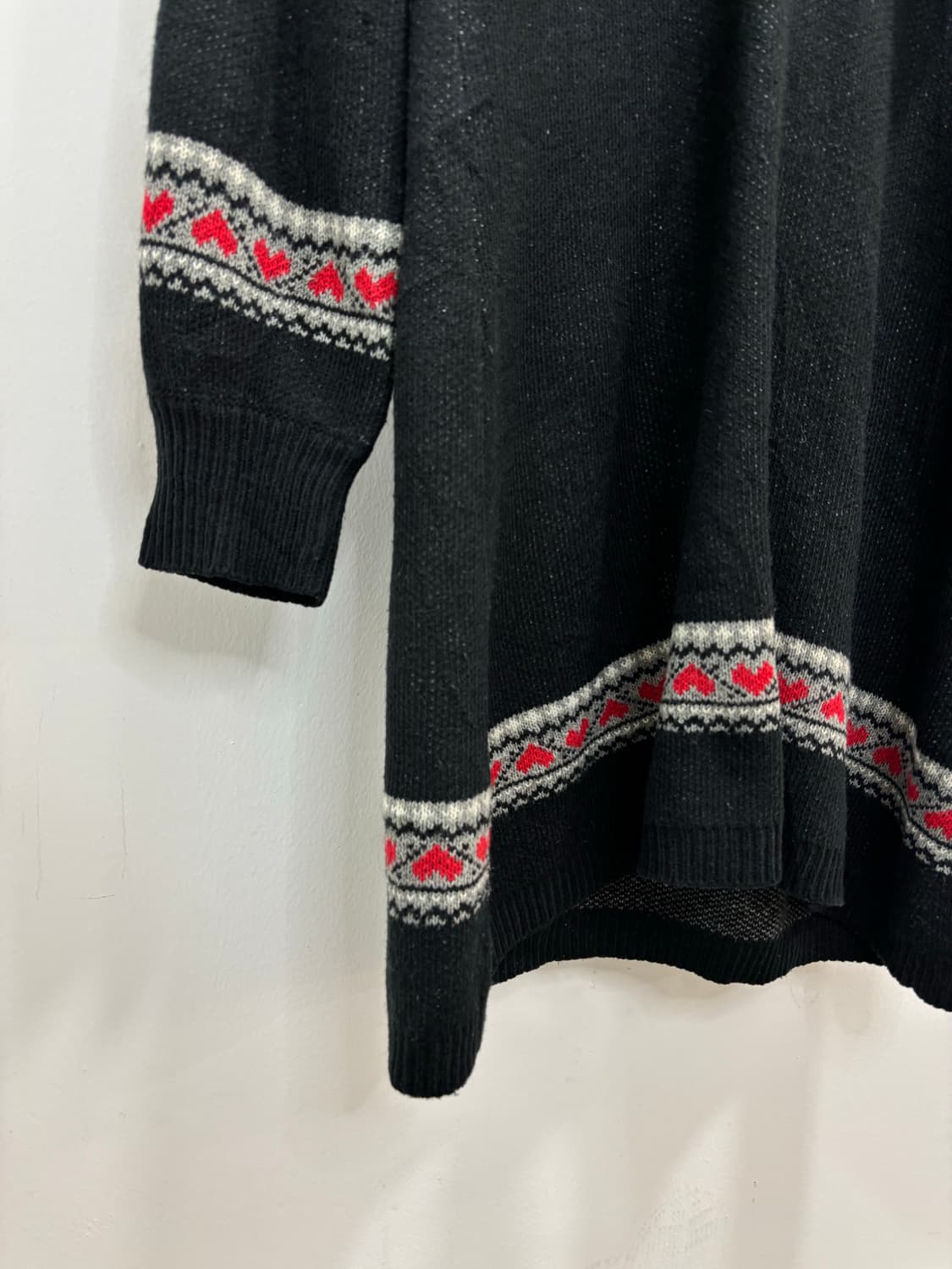 Michel klein 폼폼이 노르딕 후드 니트 원피스 상품이미지8