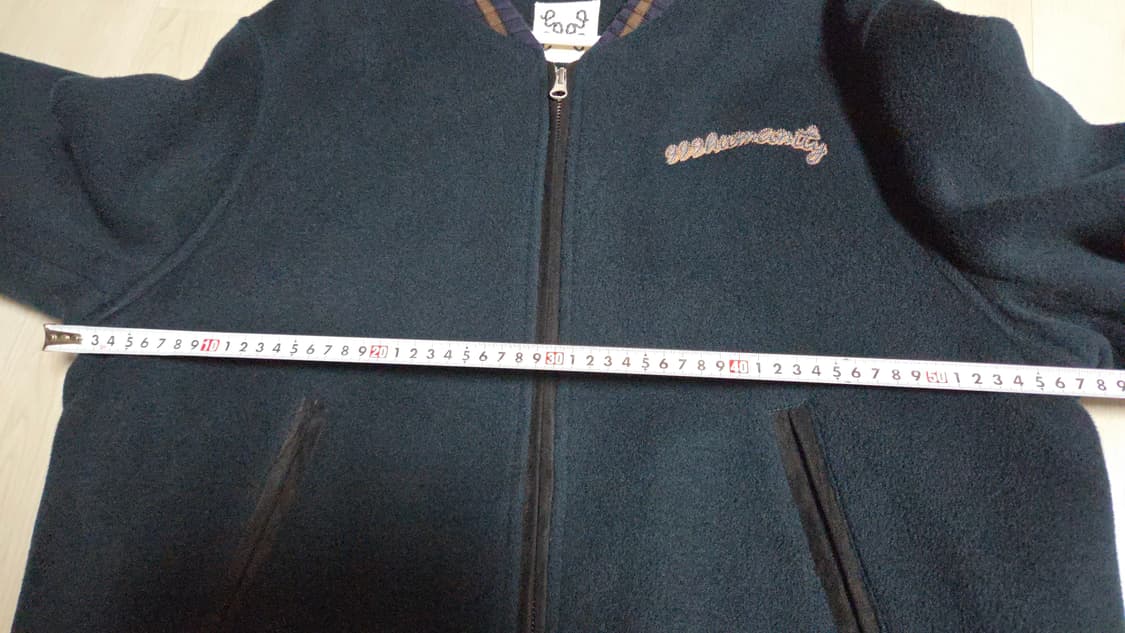 (착샷) 999휴머니티 헤비 울 블루종 자켓  상품이미지5