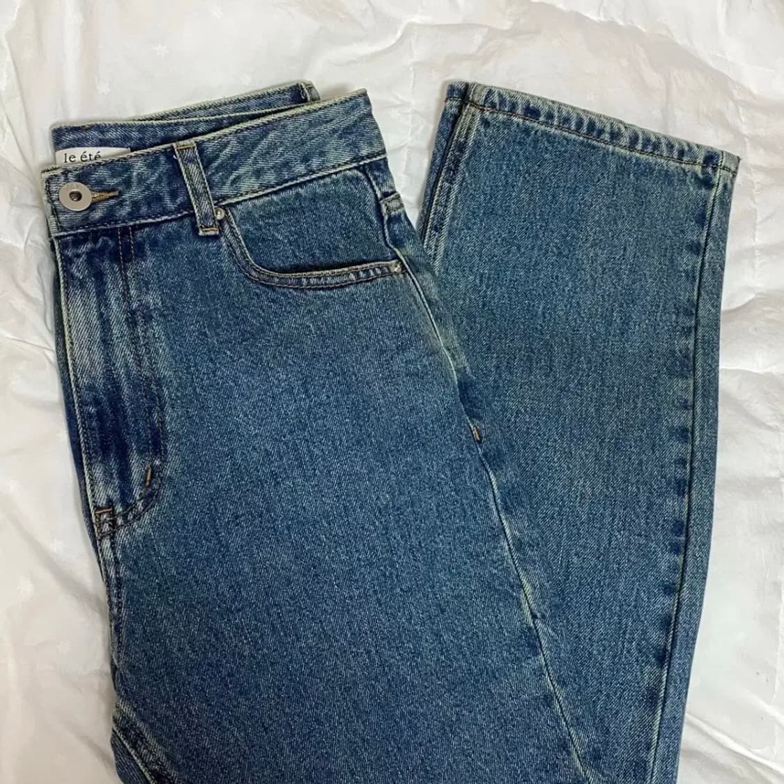 르에떼 청바지 Relaxed Jeans in Blue 상품이미지3