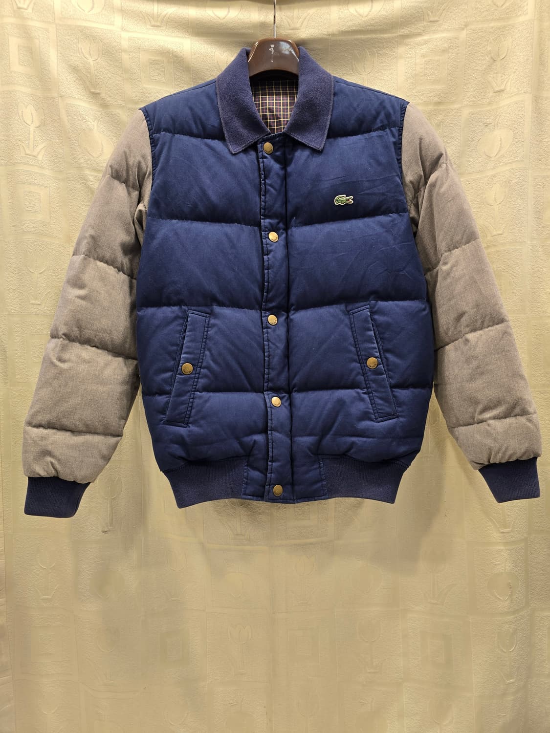 라코스테 남성 양면 다운패딩 자켓 S 상품이미지2