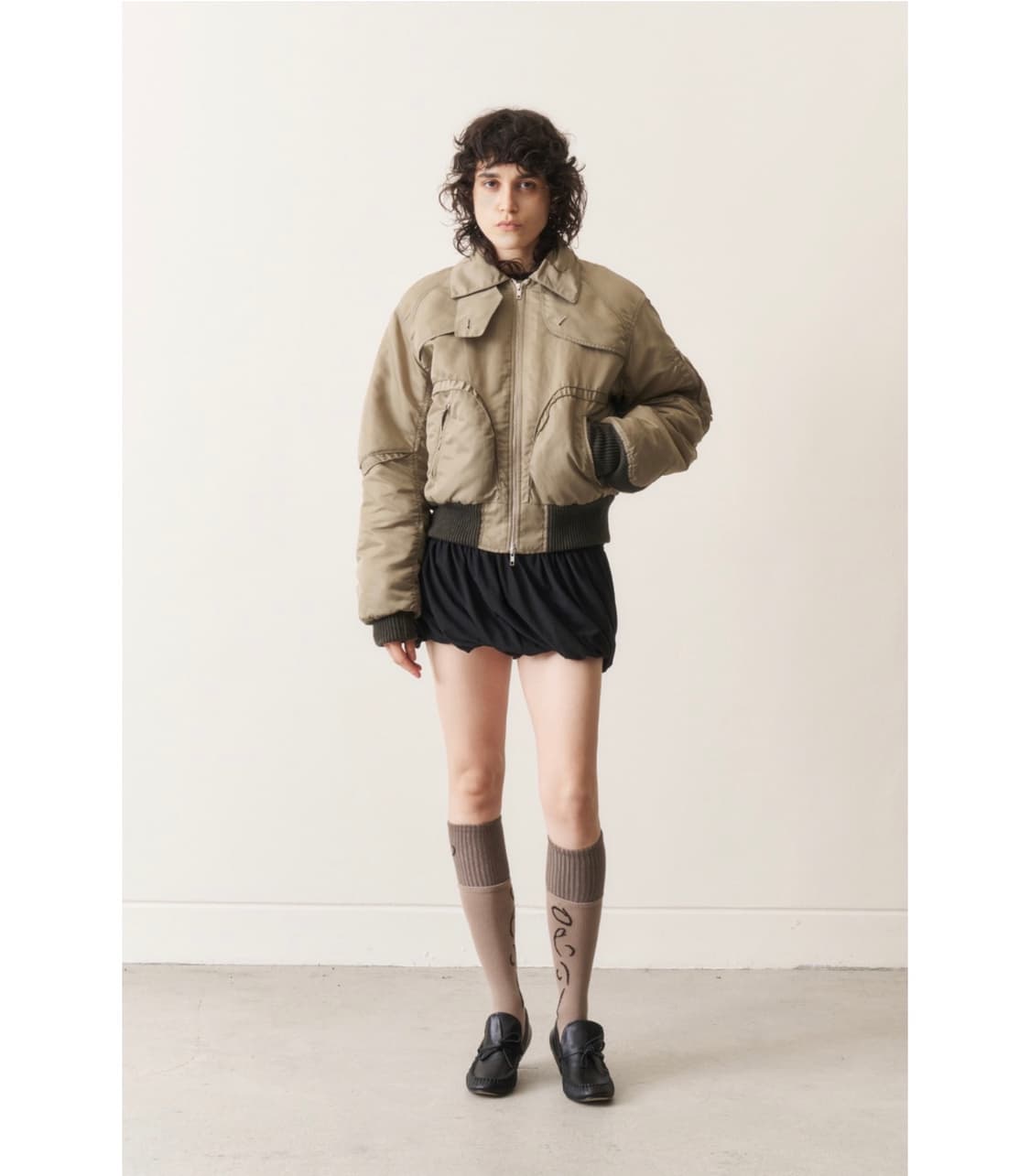 오들리워크샵 Padded Quad Bomber Jacket 상품이미지3