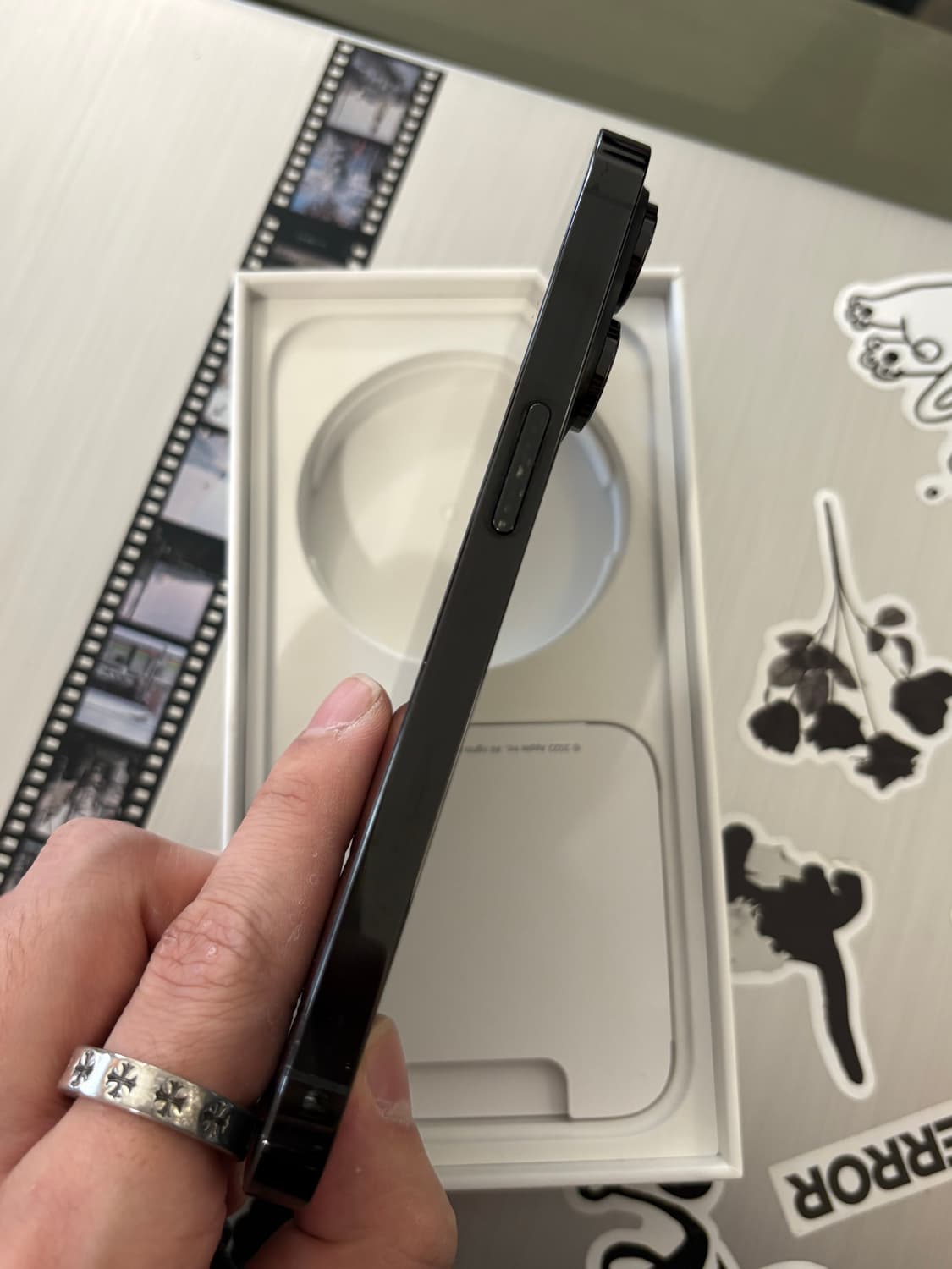 아이폰 14프로 블랙 128GB 박스 + 케이스 4개, 필름2매 상품이미지7