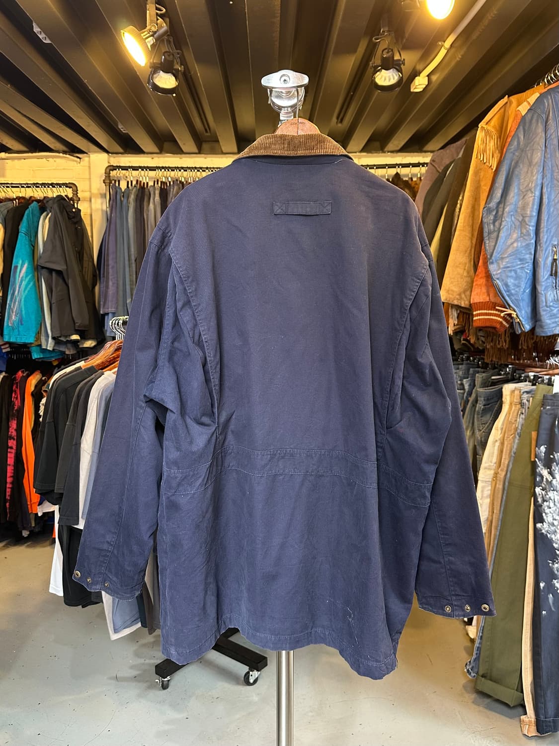 헤비 코듀로이 카라 커버올 자켓 상품이미지2